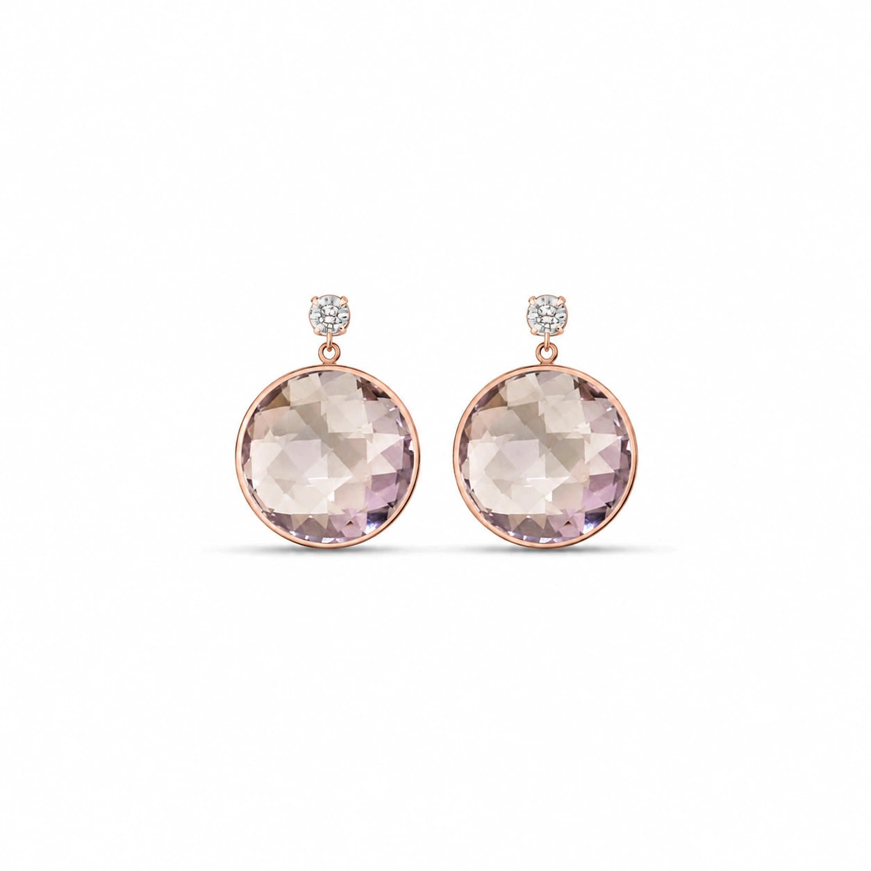 Rose Gold Amethyst & Diamond — Mariaalbertina