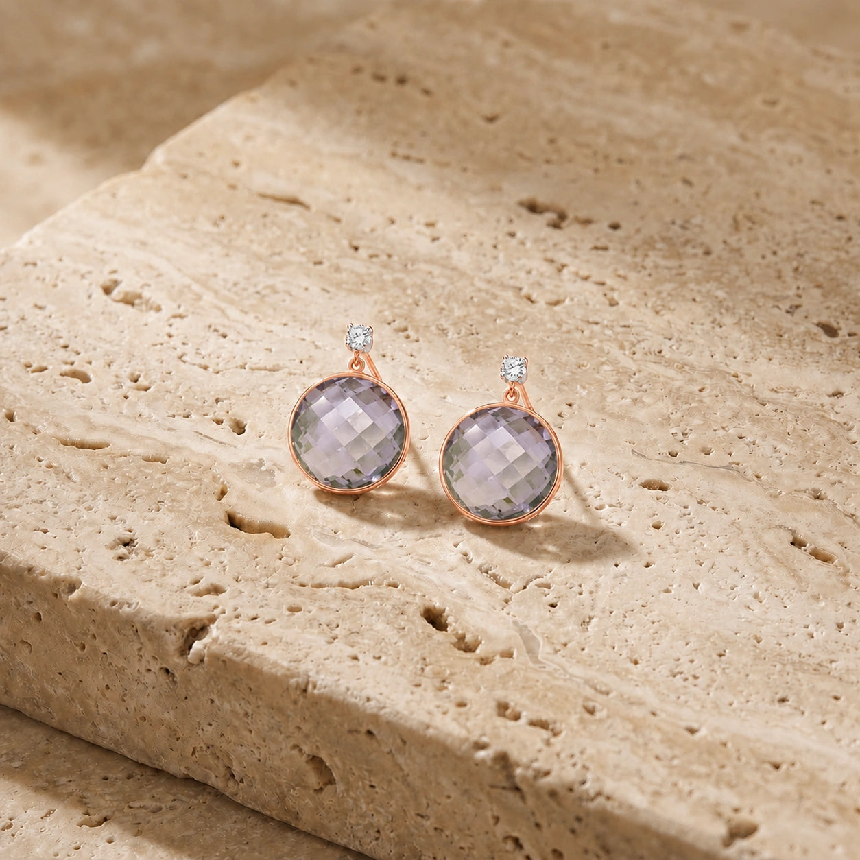 Rose Gold Amethyst & Diamond — Mariaalbertina
