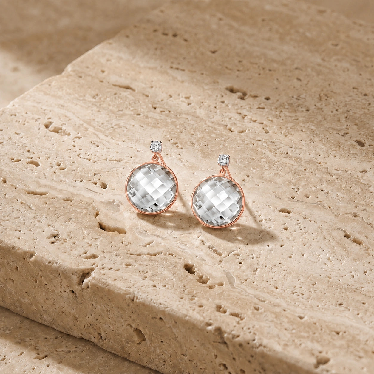 Rose Gold Green Corundum & Diamond — Mariaalbertina