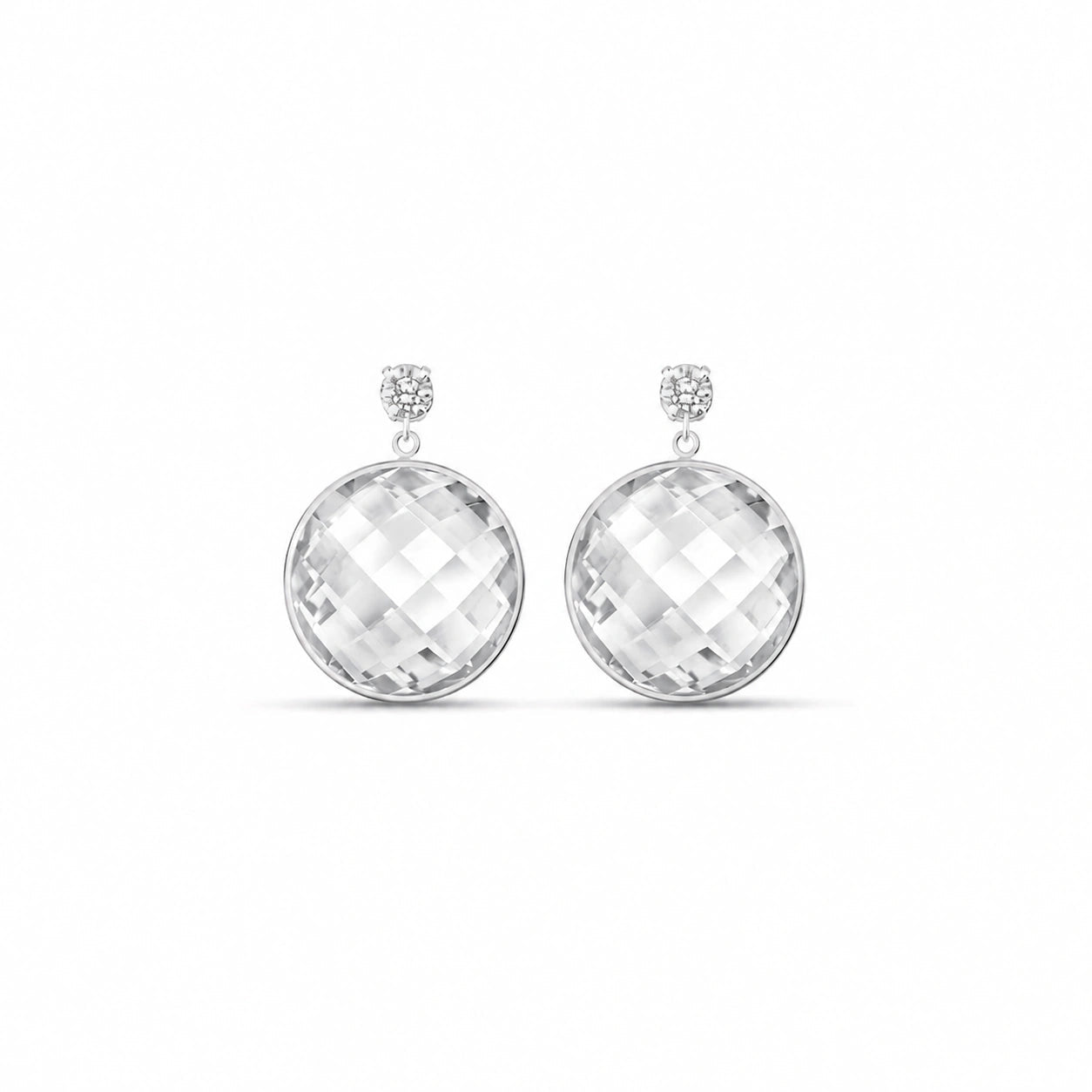 White Gold Green Corundum & Diamond — Mariaalbertina