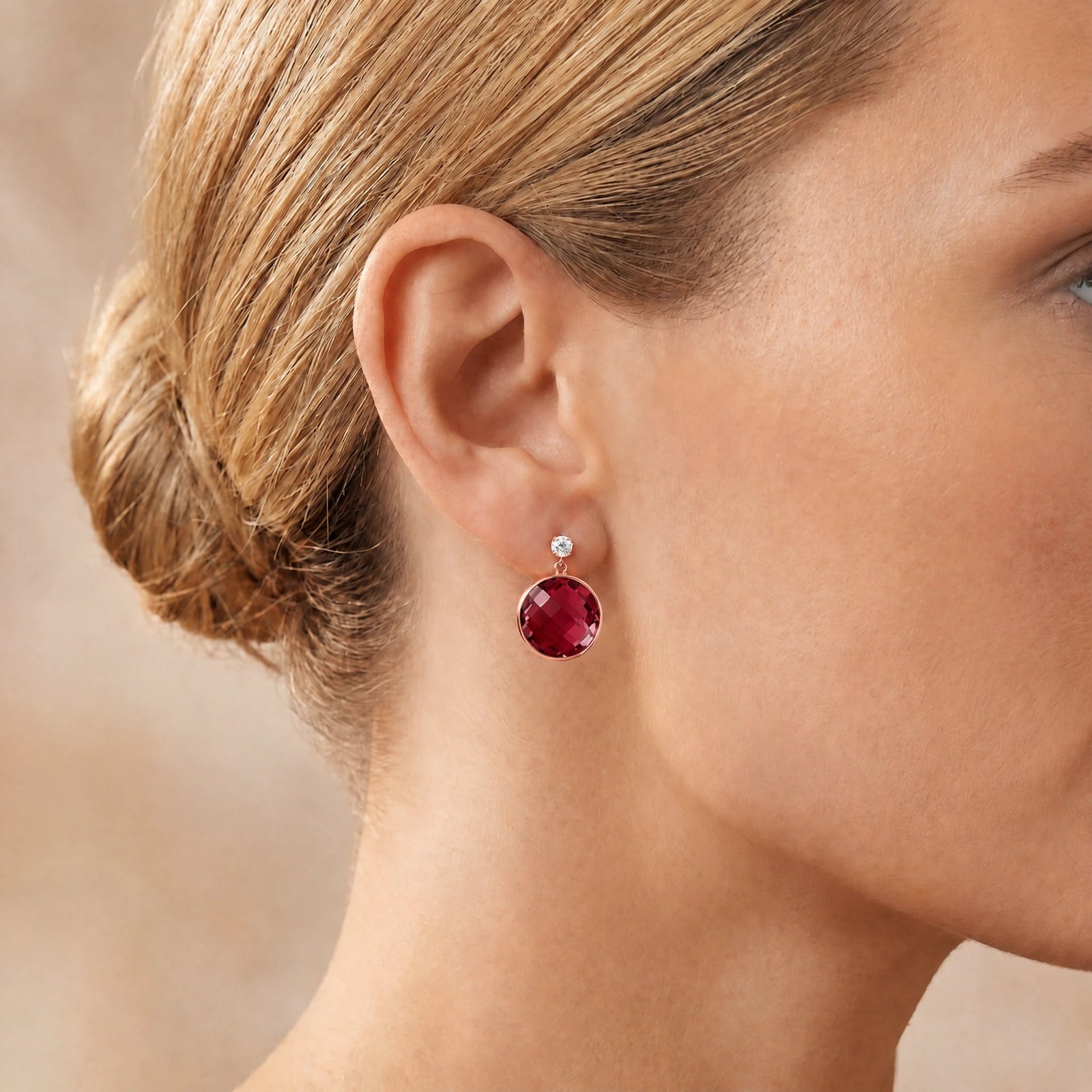 Rose Gold Ruby & Diamond — Mariaalbertina