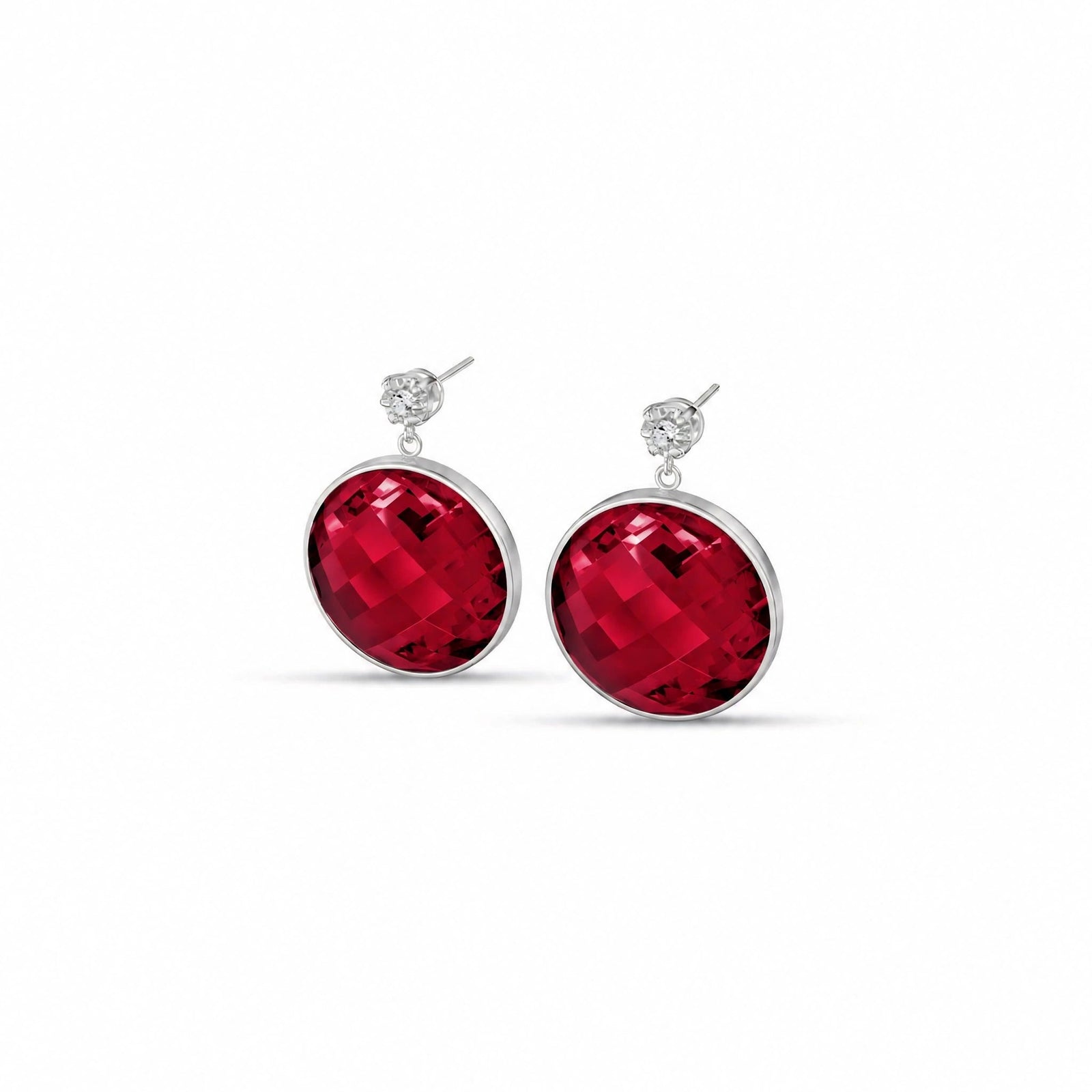 White Gold Ruby & Diamond — Mariaalbertina