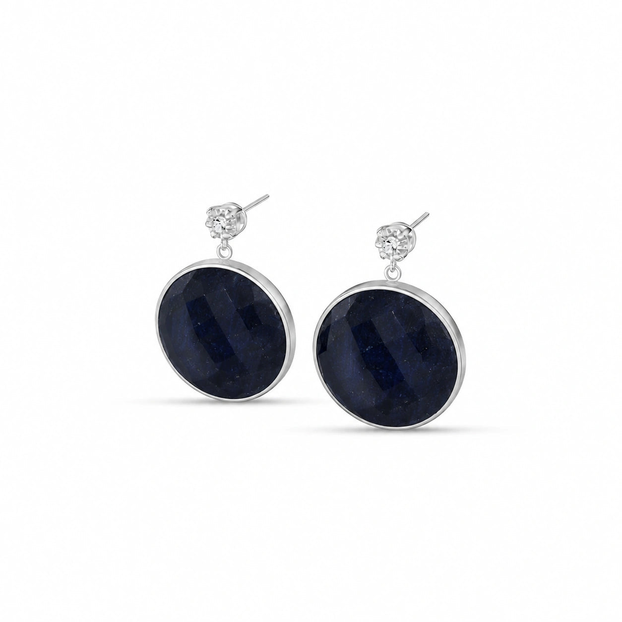White Gold Sapphire & Diamond — Mariaalbertina