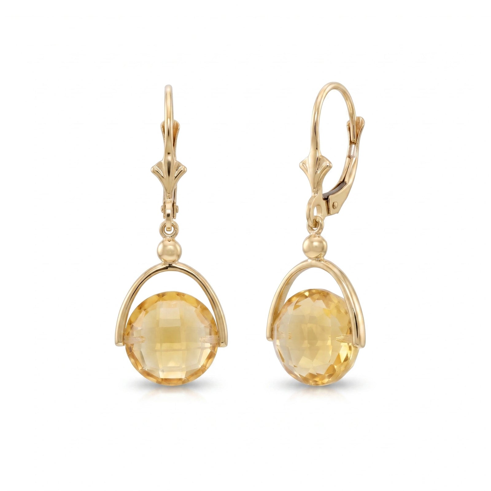 Yellow Gold Citrine — Diomira
