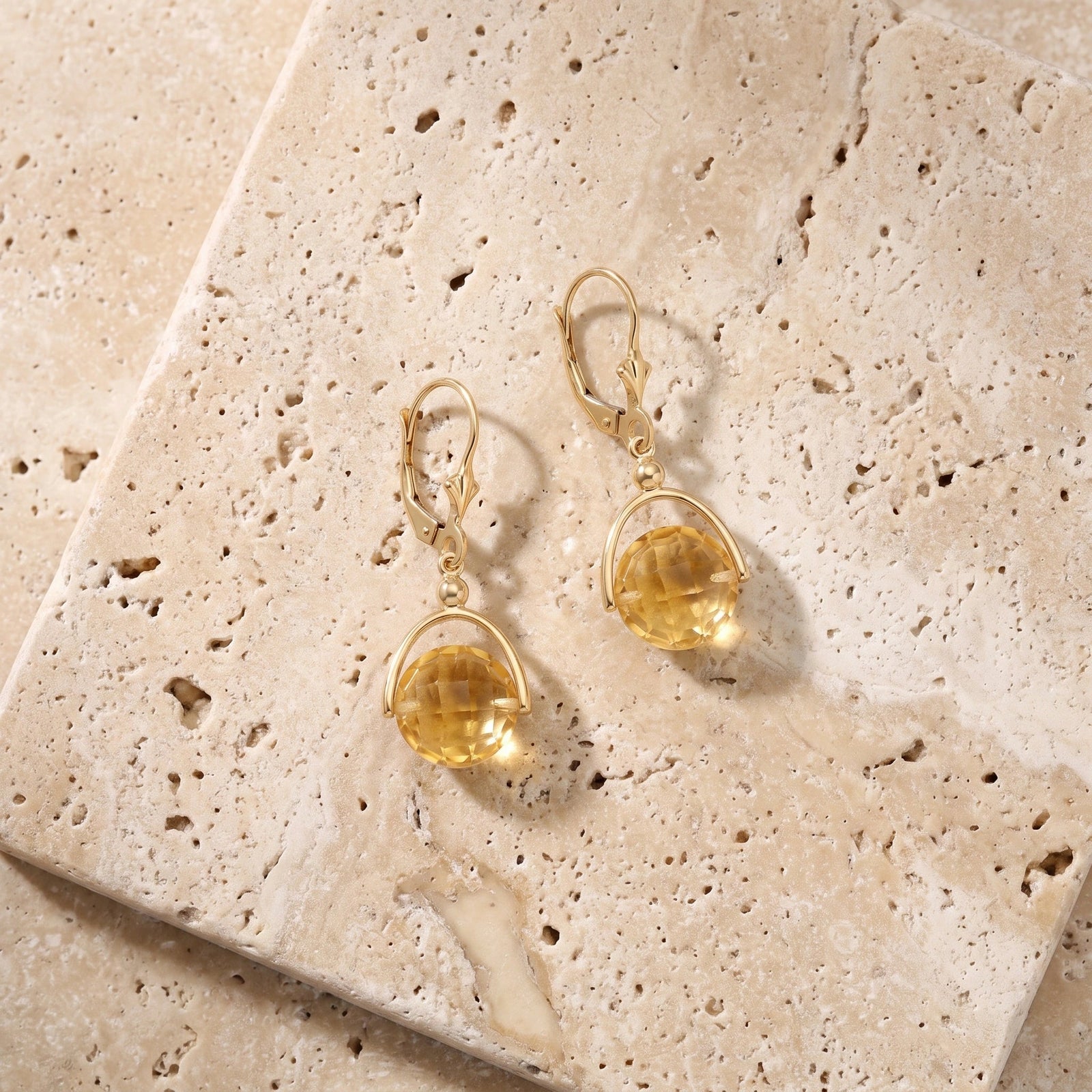 Yellow Gold Citrine — Diomira