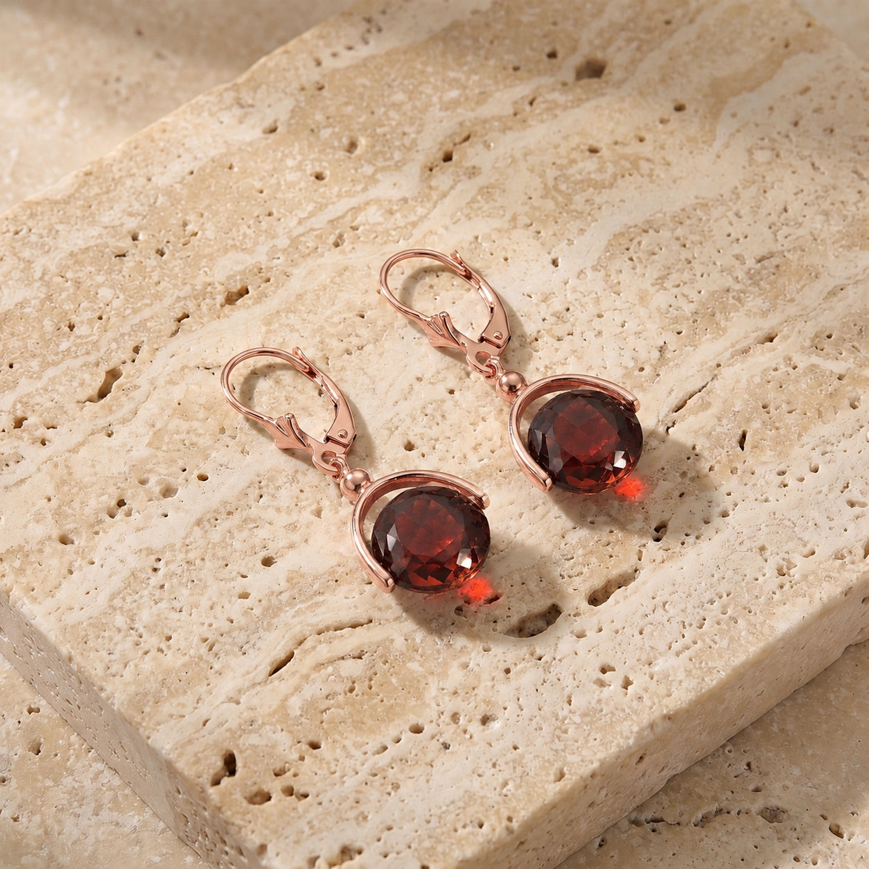 Rose Gold Garnet — Diomira