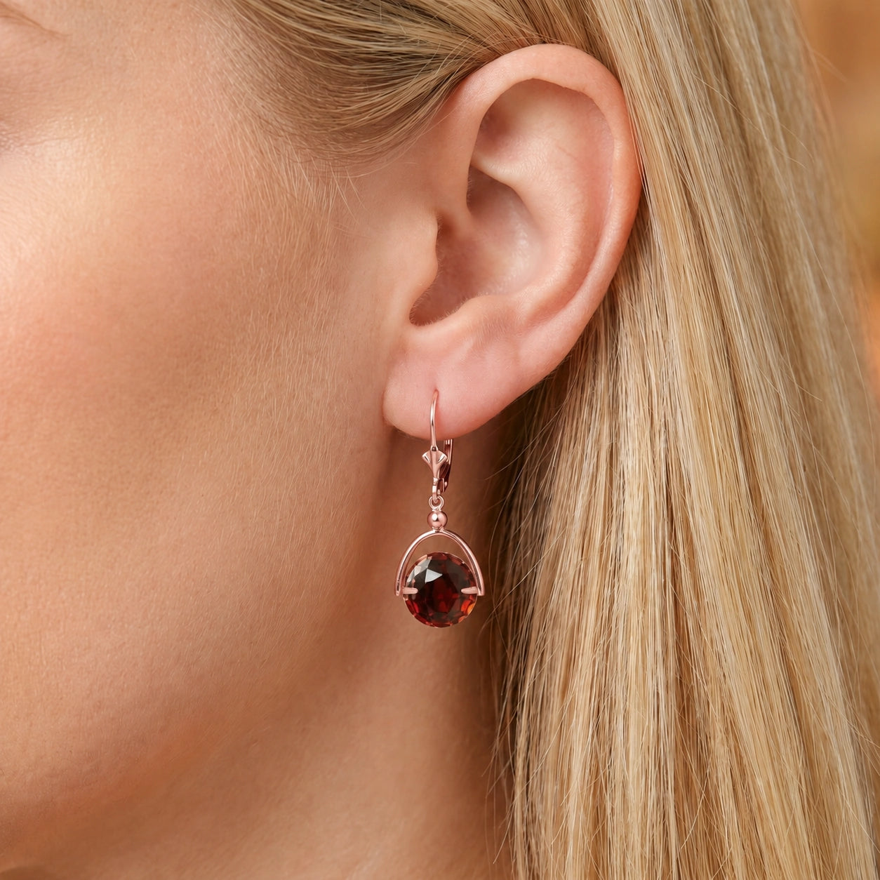Rose Gold Garnet — Diomira