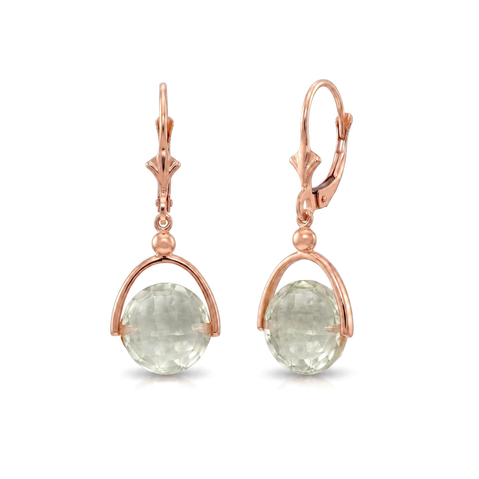 Rose Gold Green Amethyst — Diomira