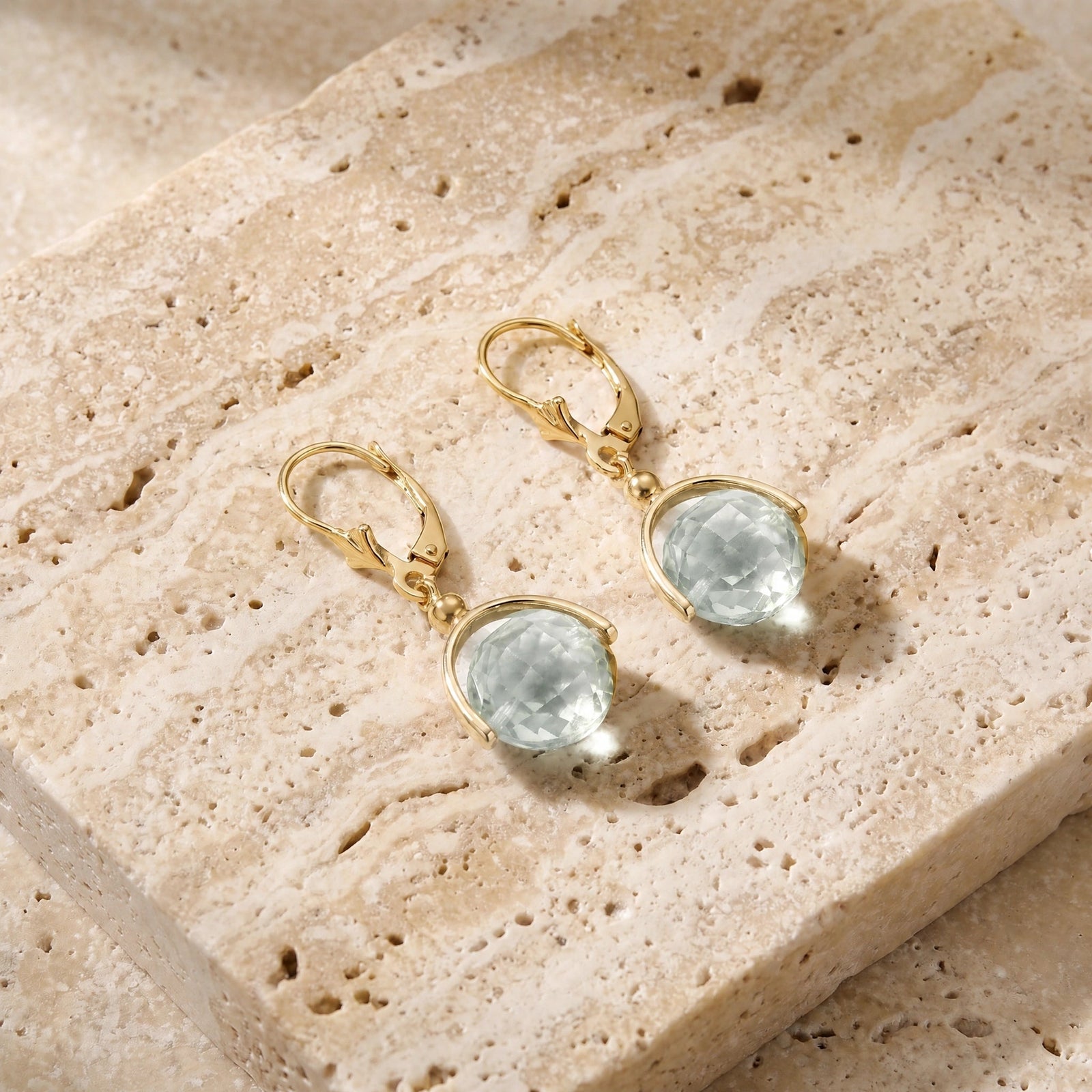 Yellow Gold Green Amethyst — Diomira
