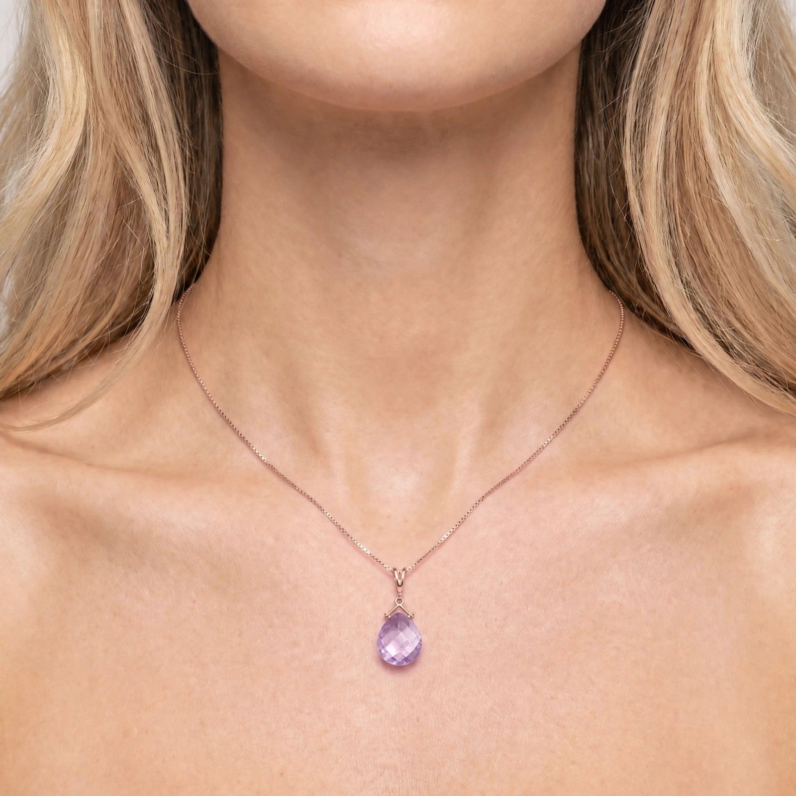 Rose Gold Amethyst — Bellina