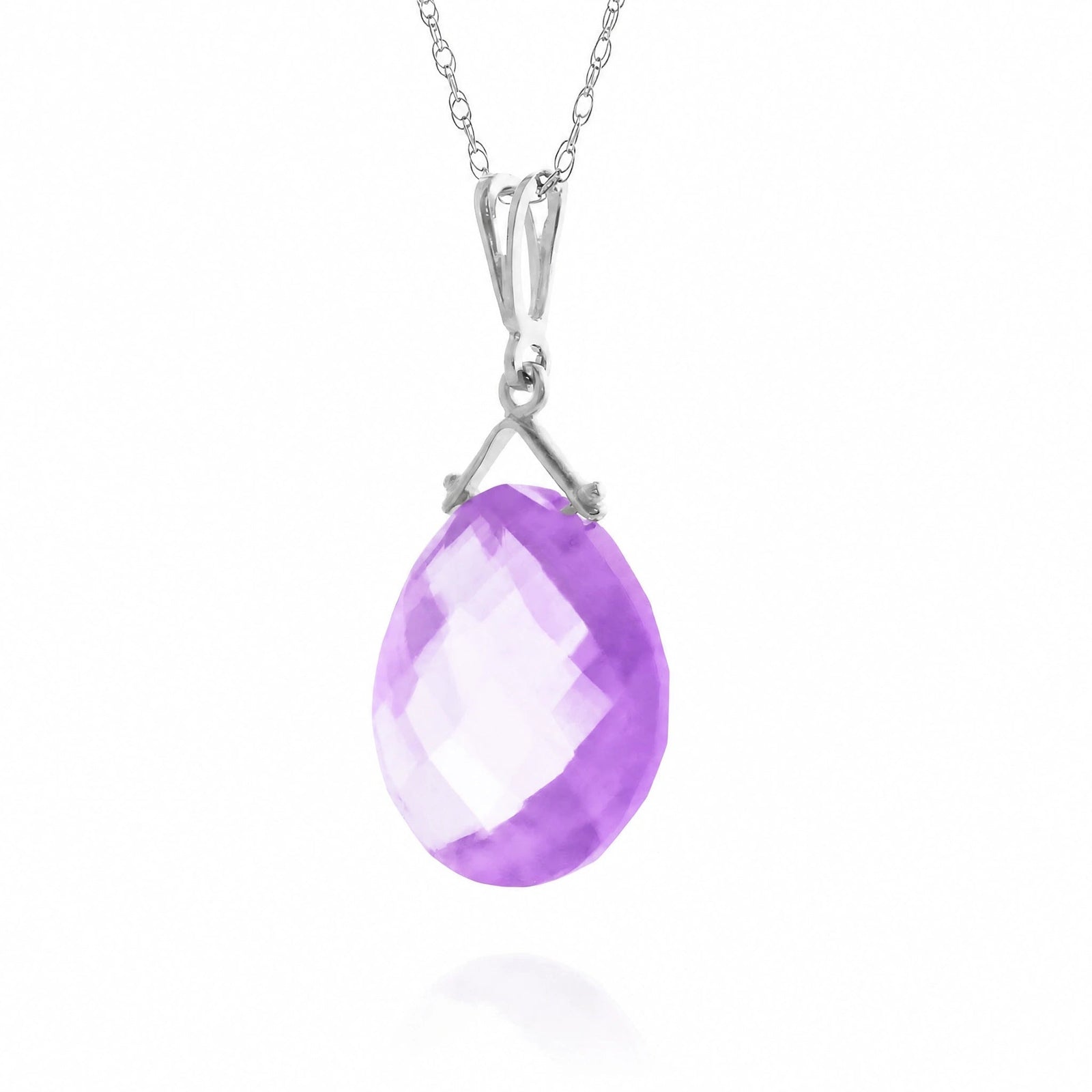 White Gold Amethyst — Bellina