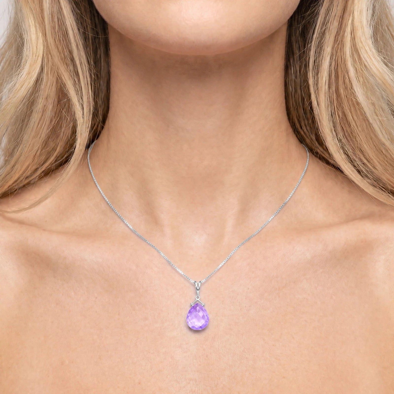 White Gold Amethyst — Bellina