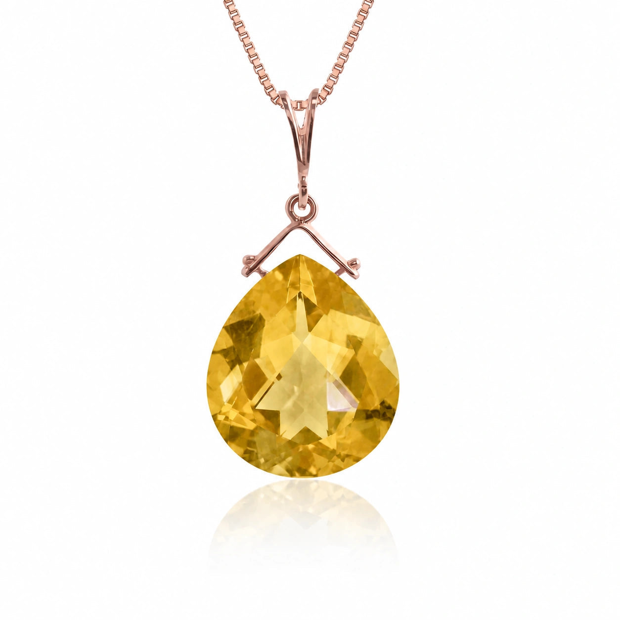 Rose Gold Citrine — Bellina
