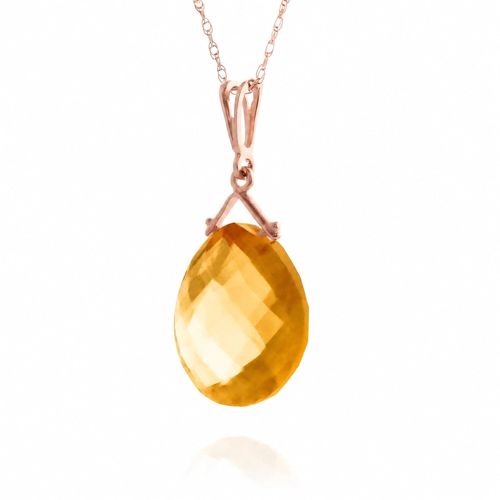 Rose Gold Citrine — Bellina