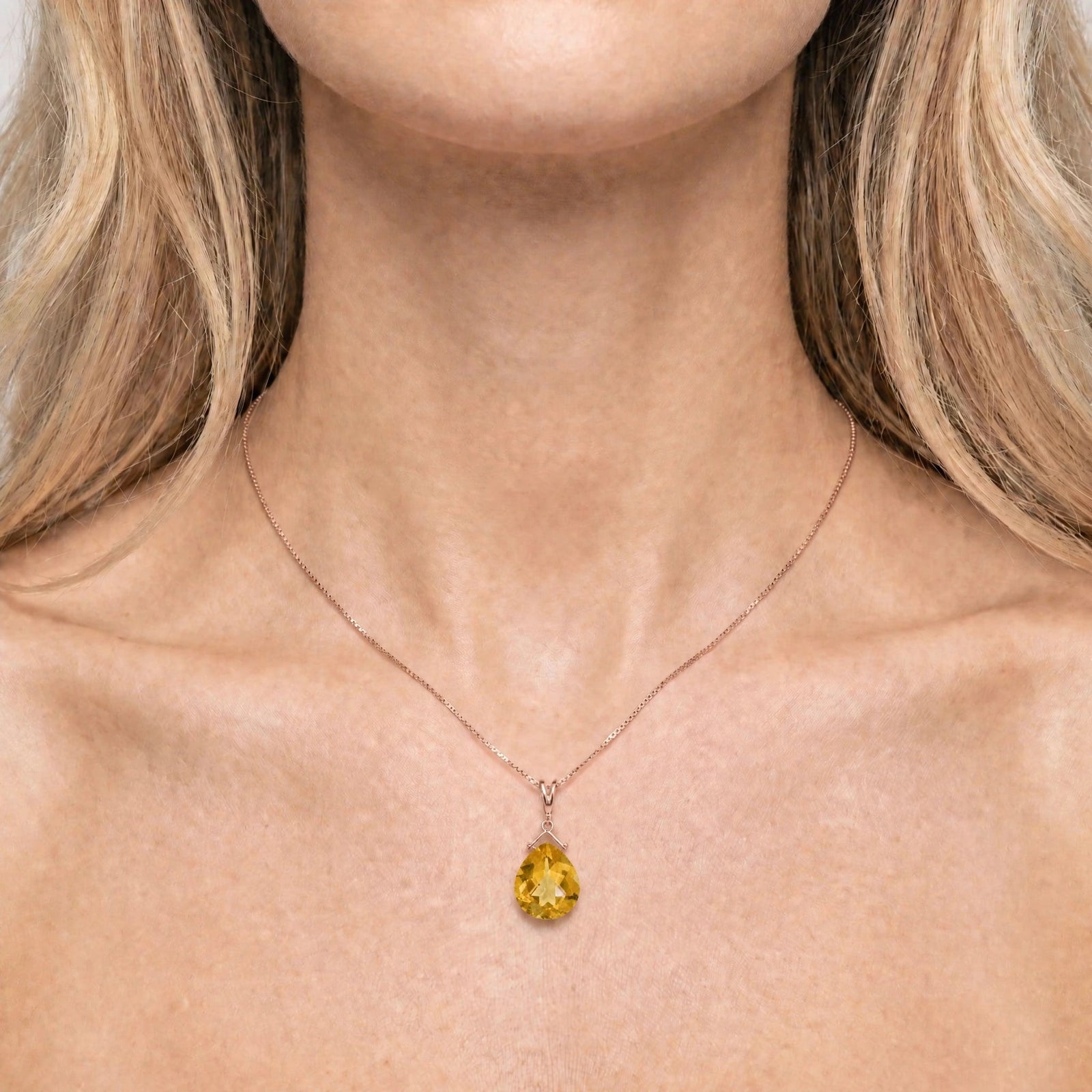 Rose Gold Citrine — Bellina