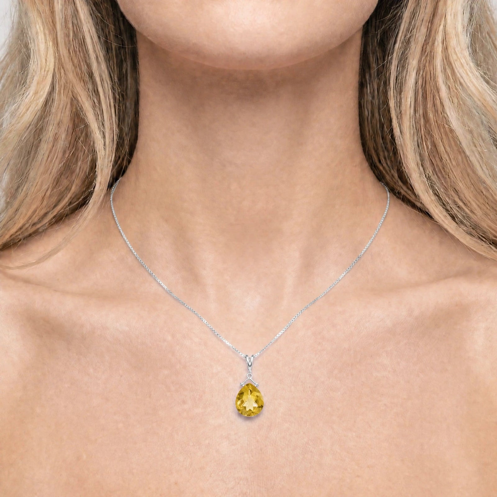 White Gold Citrine — Bellina