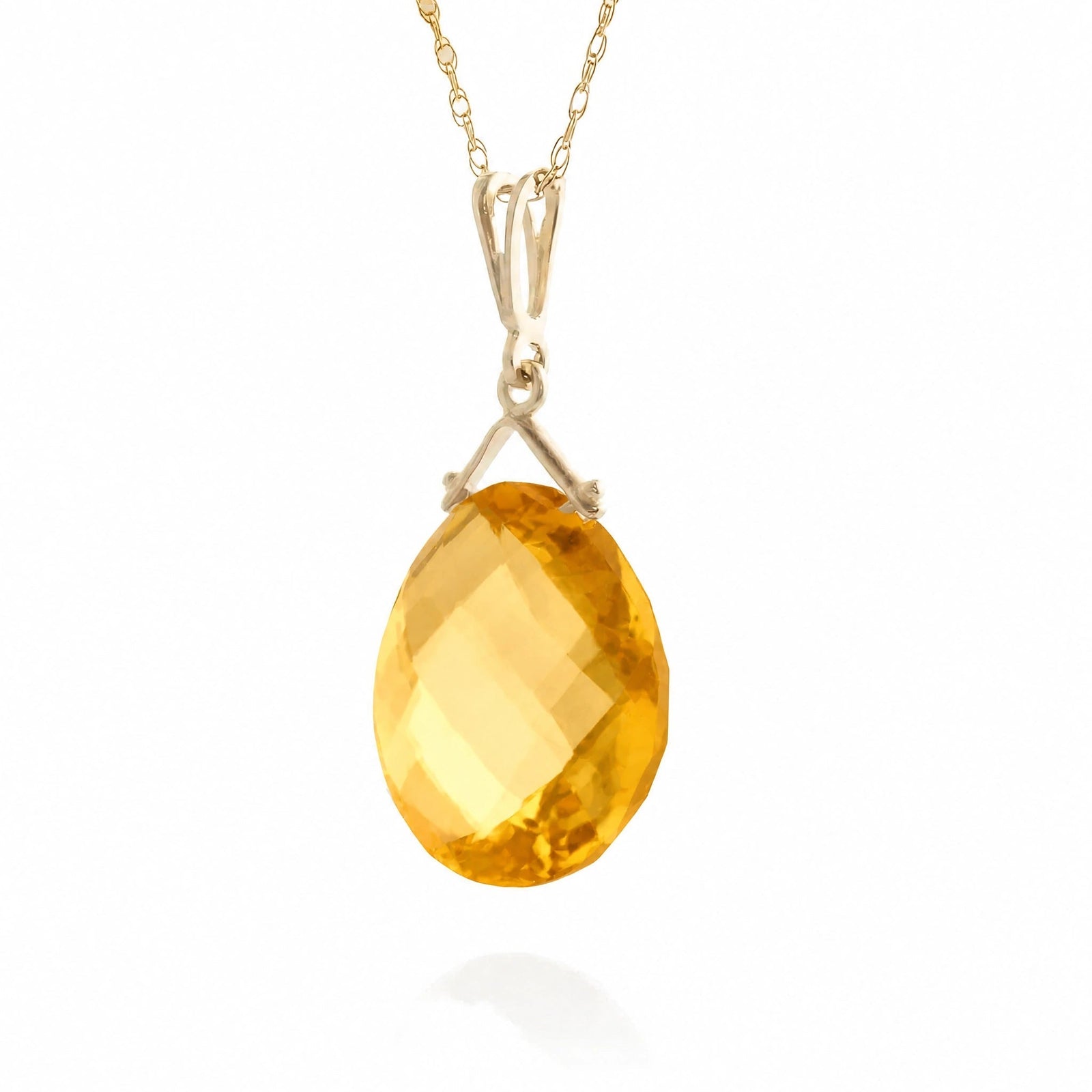 Yellow Gold Citrine — Bellina