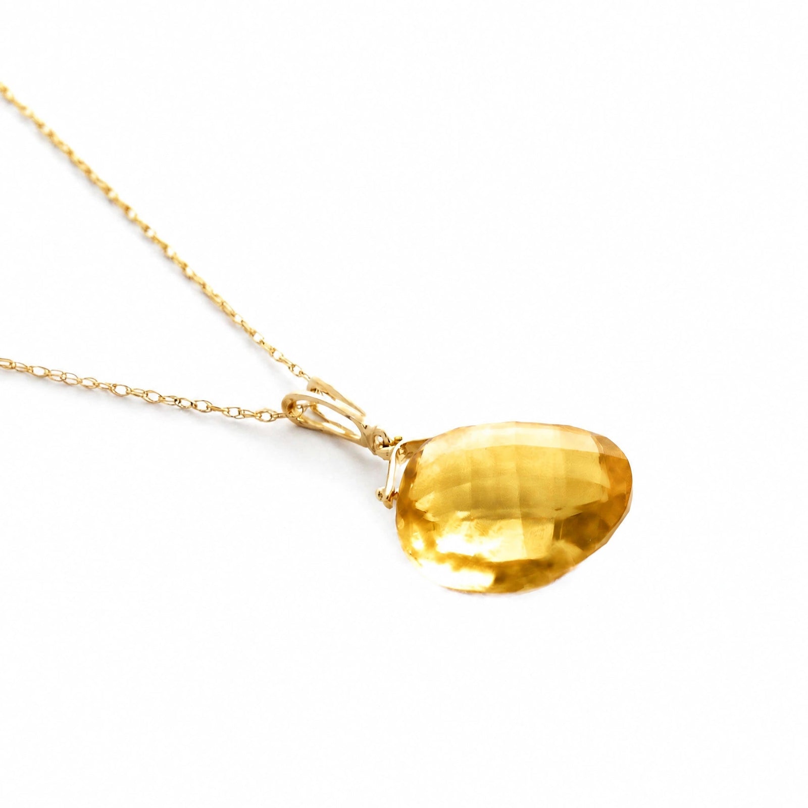 Yellow Gold Citrine — Bellina