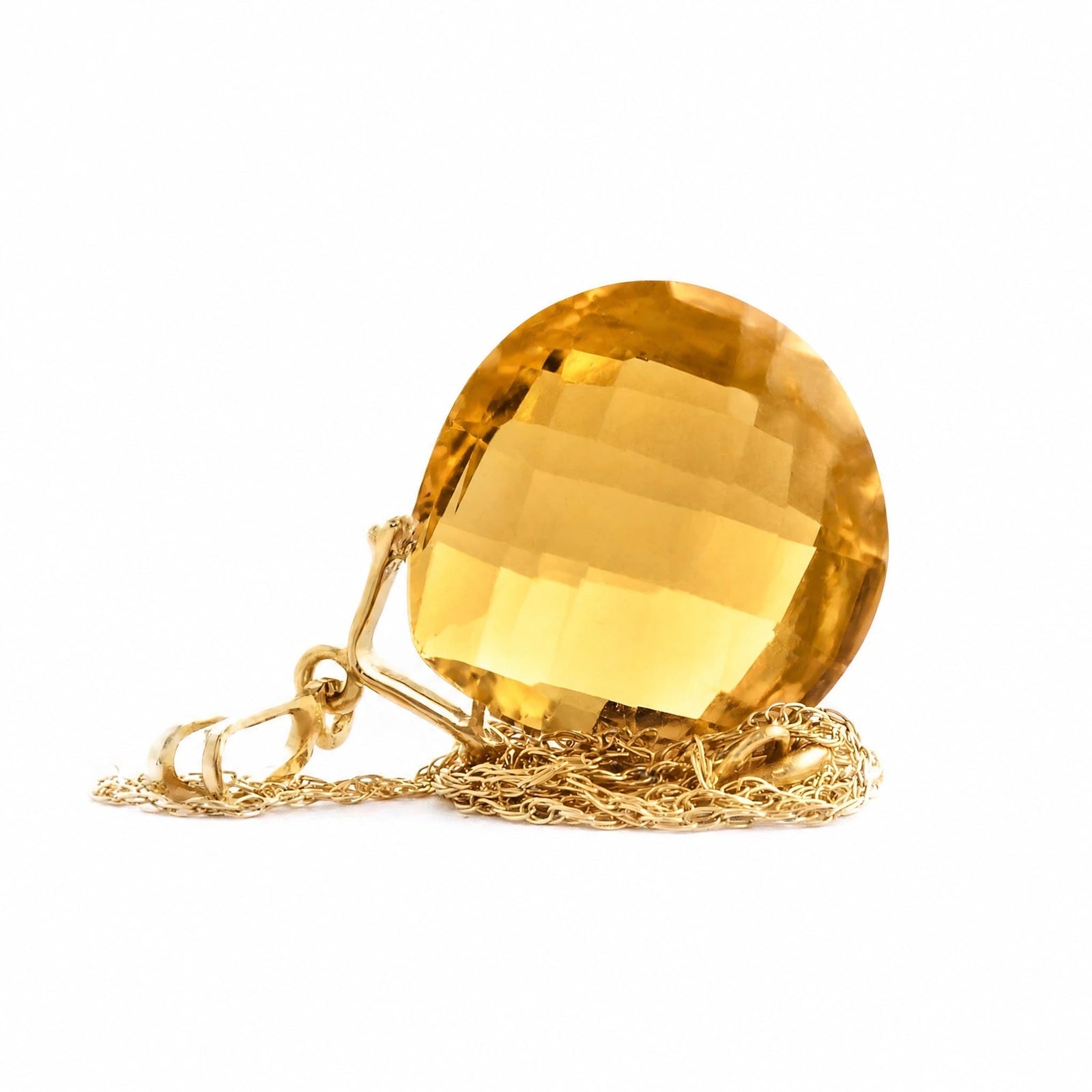 Yellow Gold Citrine — Bellina