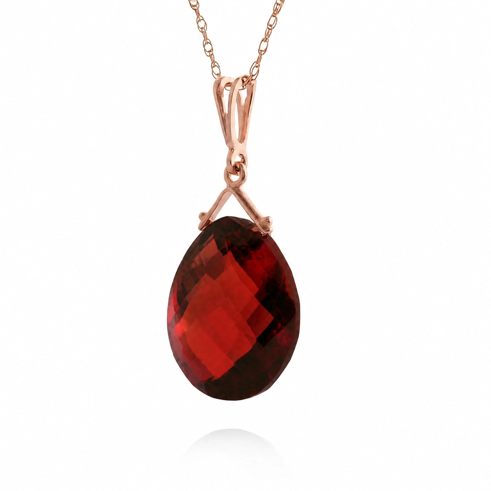 Rose Gold Garnet — Bellina