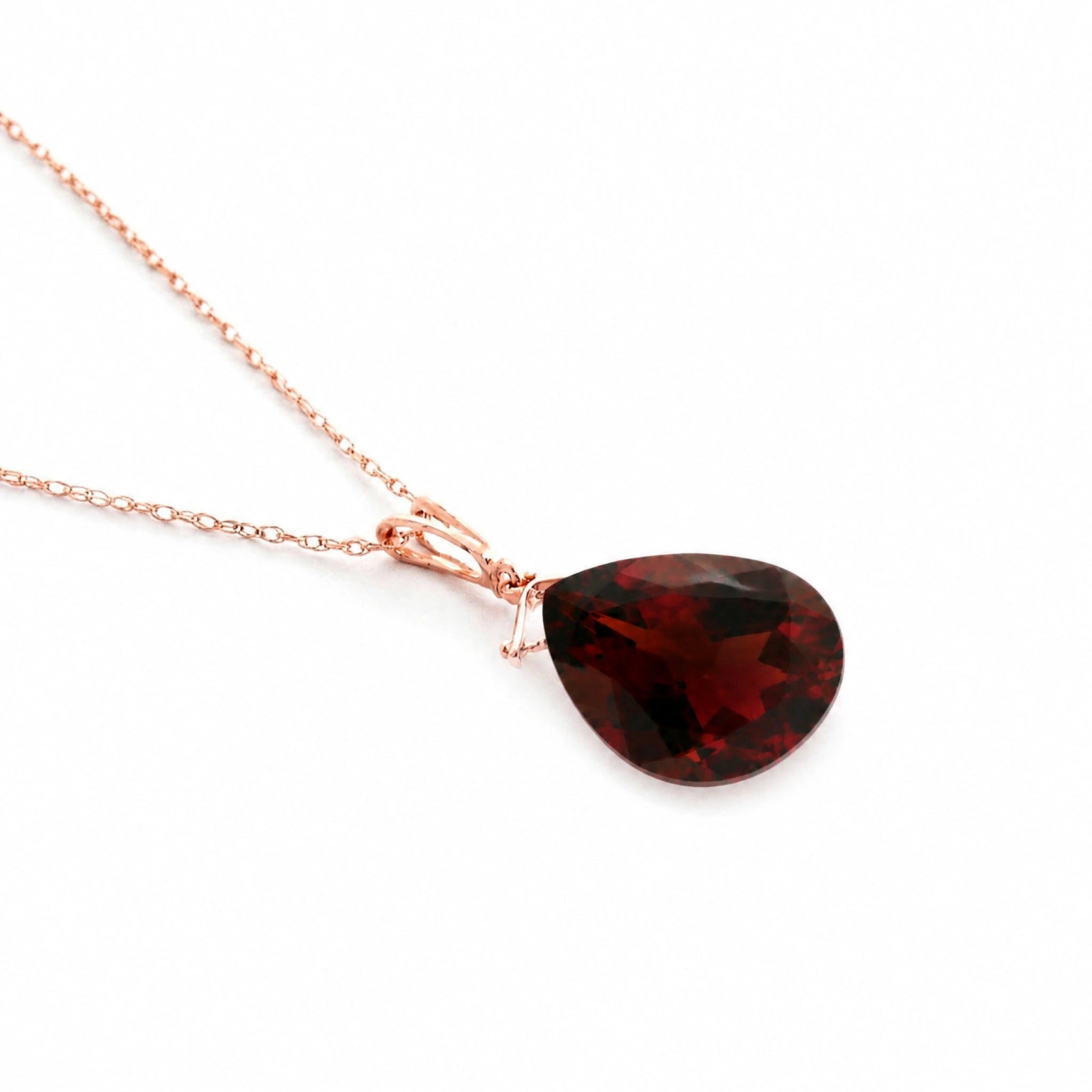 Rose Gold Garnet — Bellina