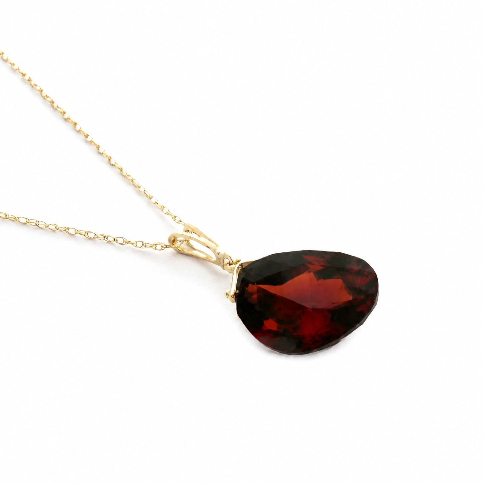 Yellow Gold Garnet — Bellina