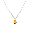 Yellow Gold Diamond & Citrine — Clarice
