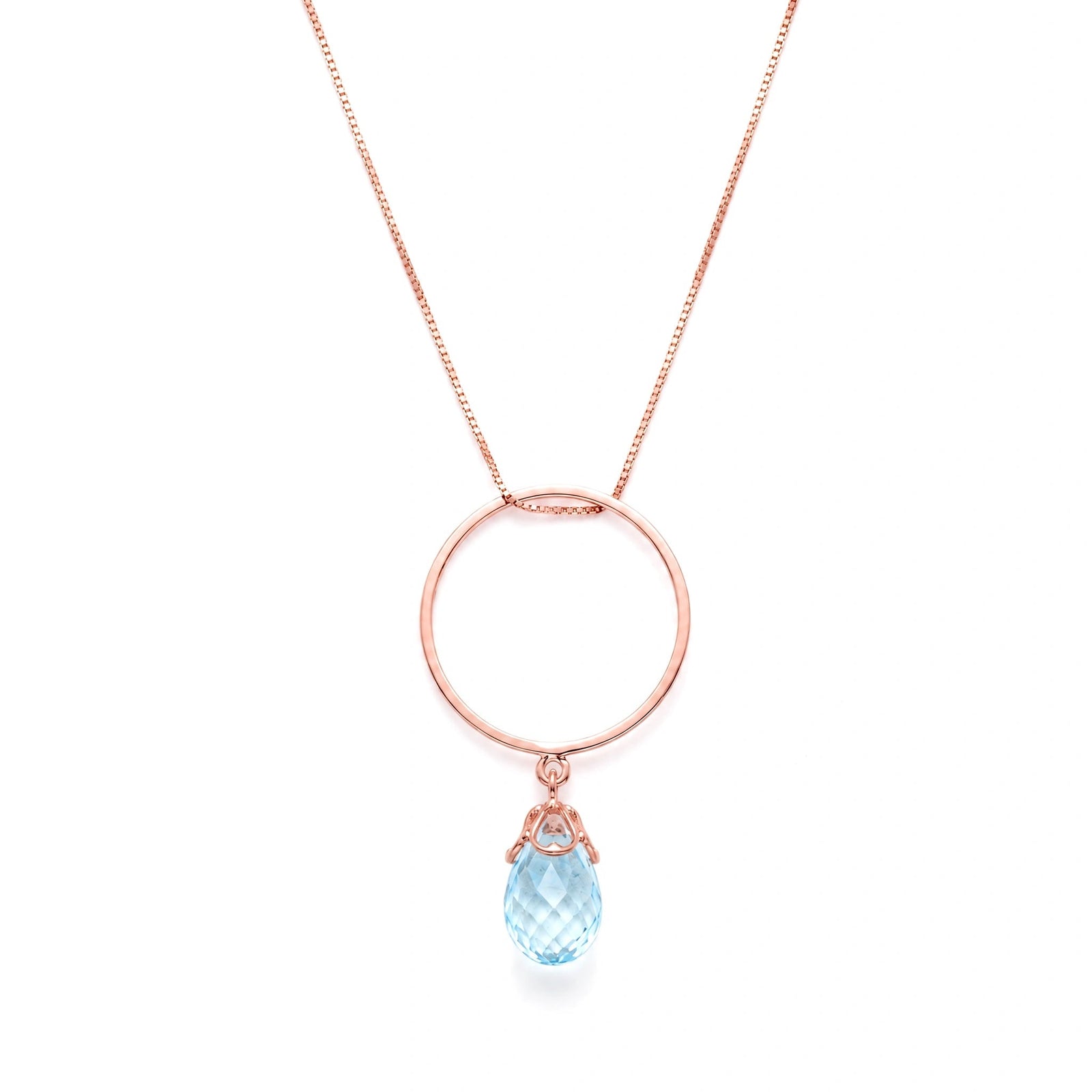 Rose Gold Blue Topaz — Ardenia