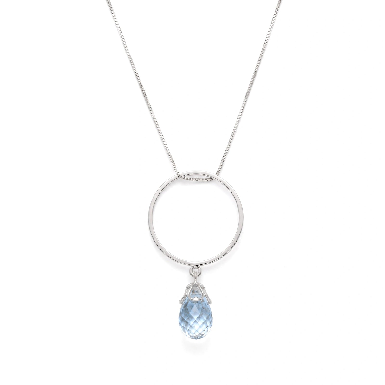 White Gold Blue Topaz — Ardenia