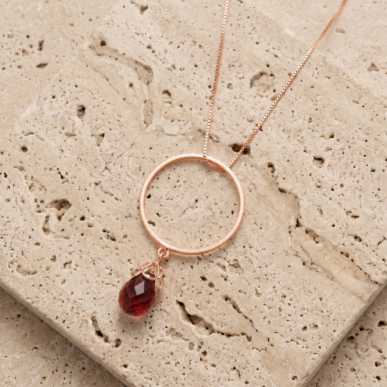 Rose Gold Garnet — Ardenia