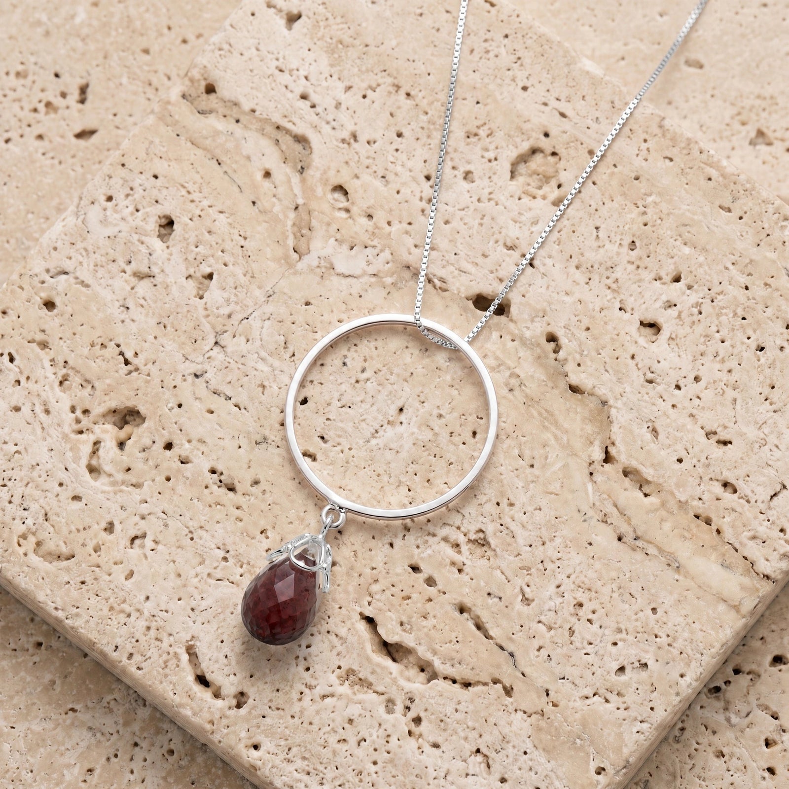 White Gold Garnet — Ardenia