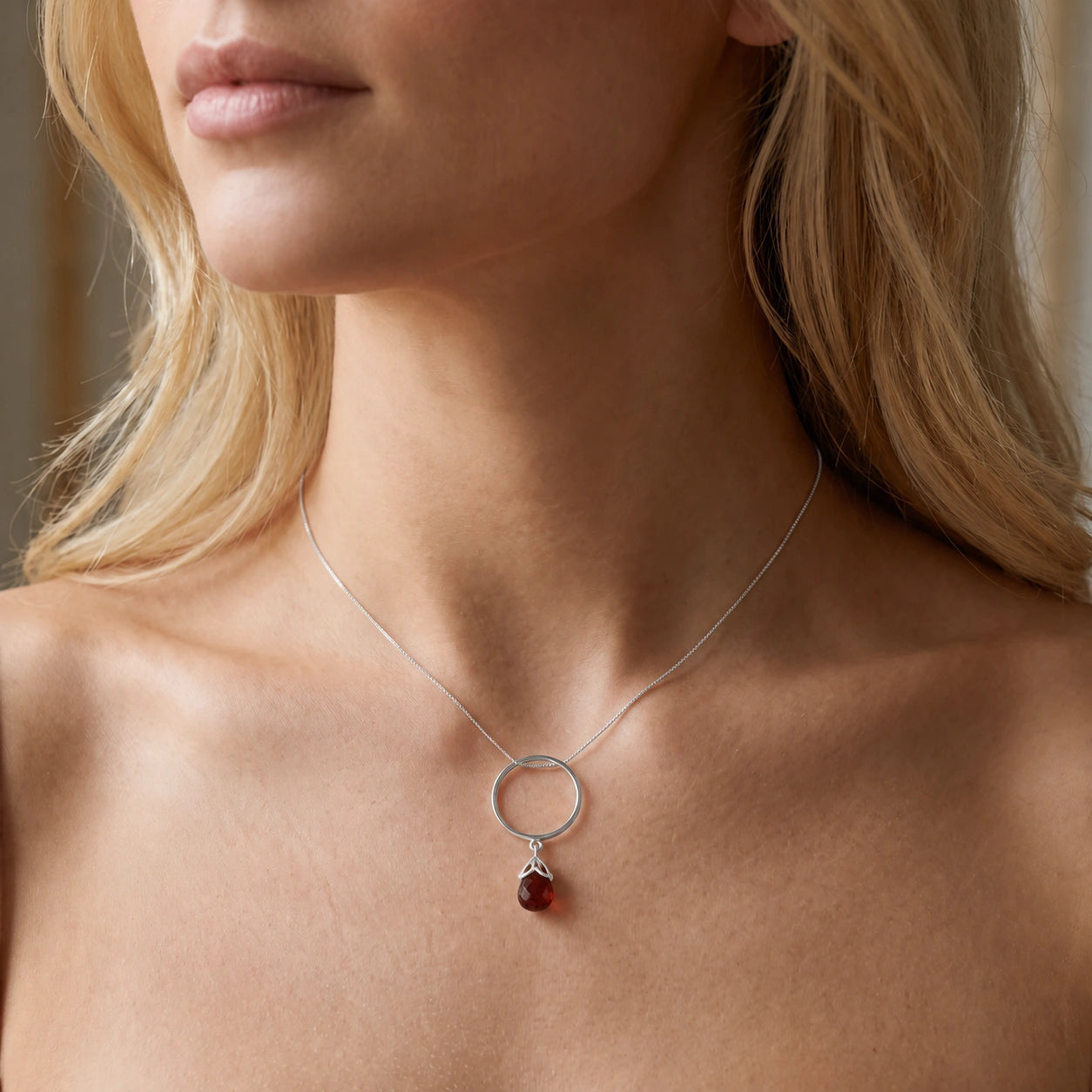 White Gold Garnet — Ardenia