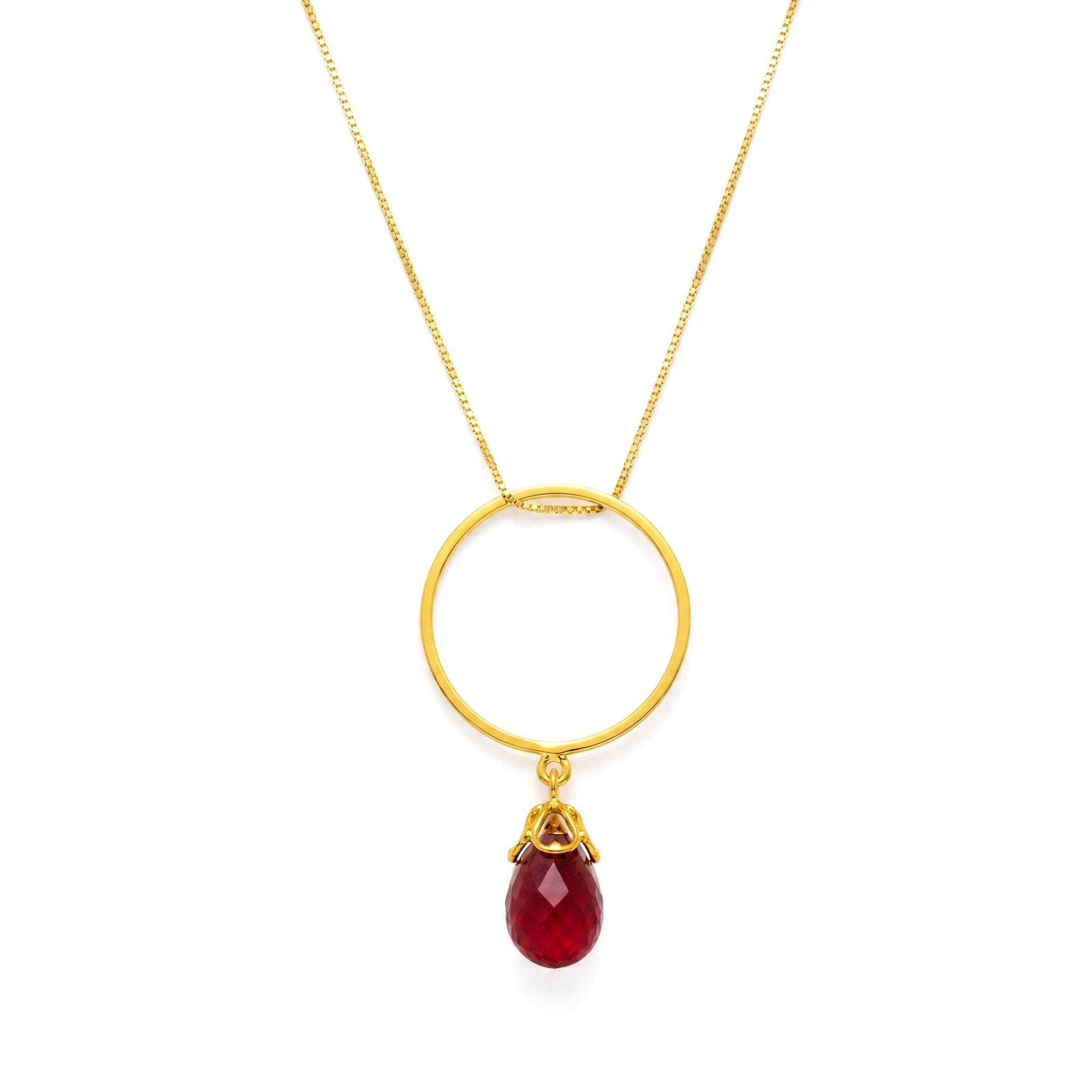 Yellow Gold Garnet — Ardenia
