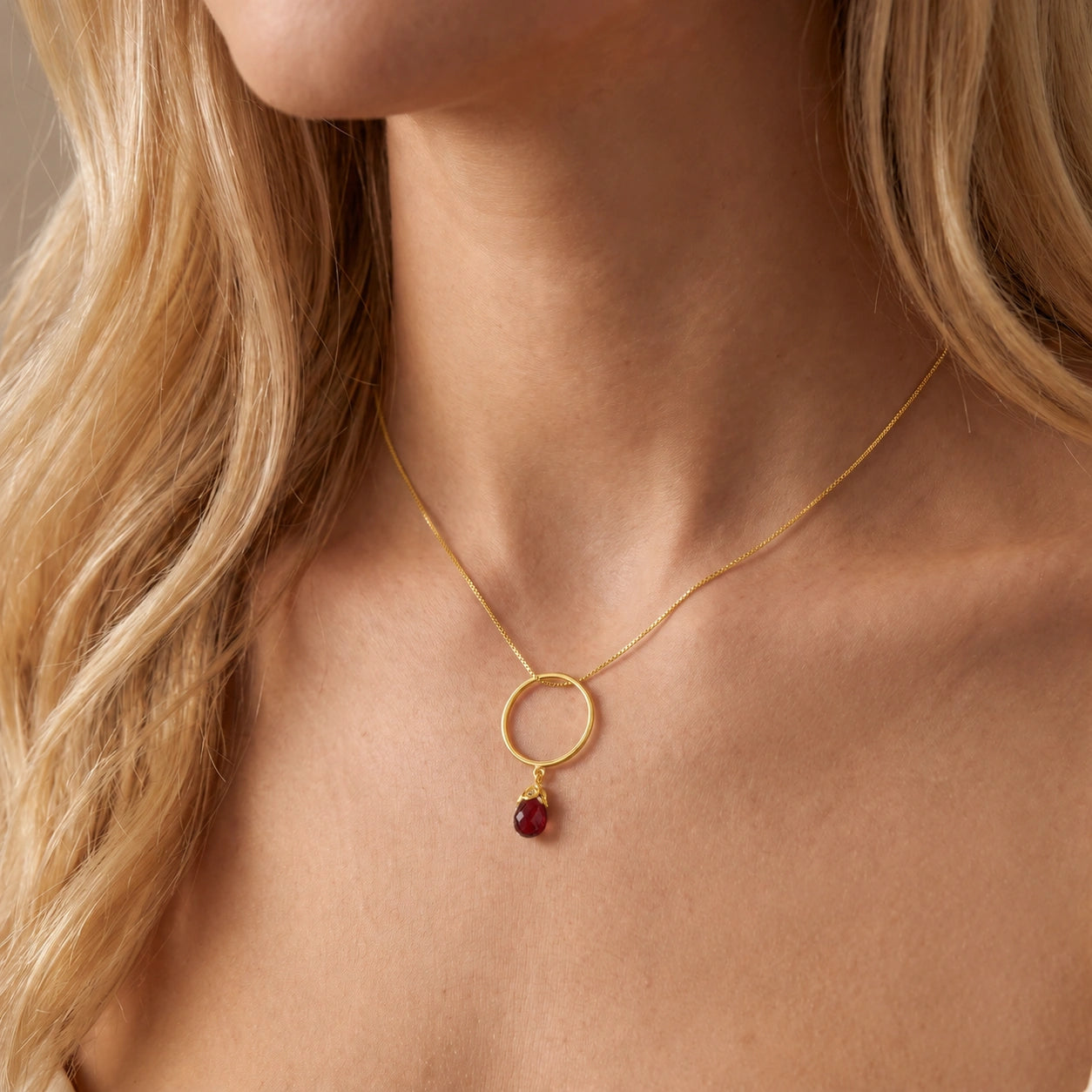 Yellow Gold Garnet — Ardenia