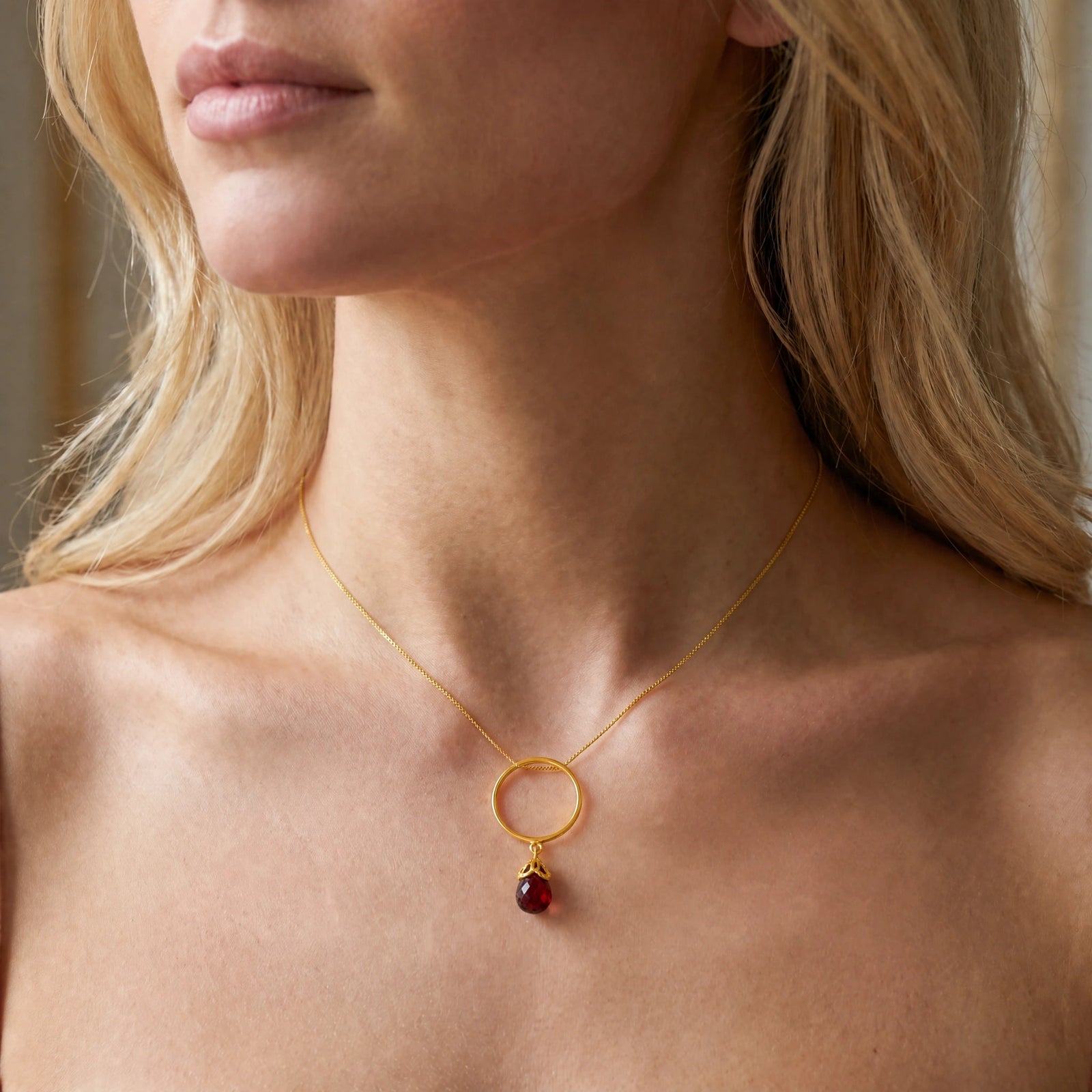 Yellow Gold Garnet — Ardenia