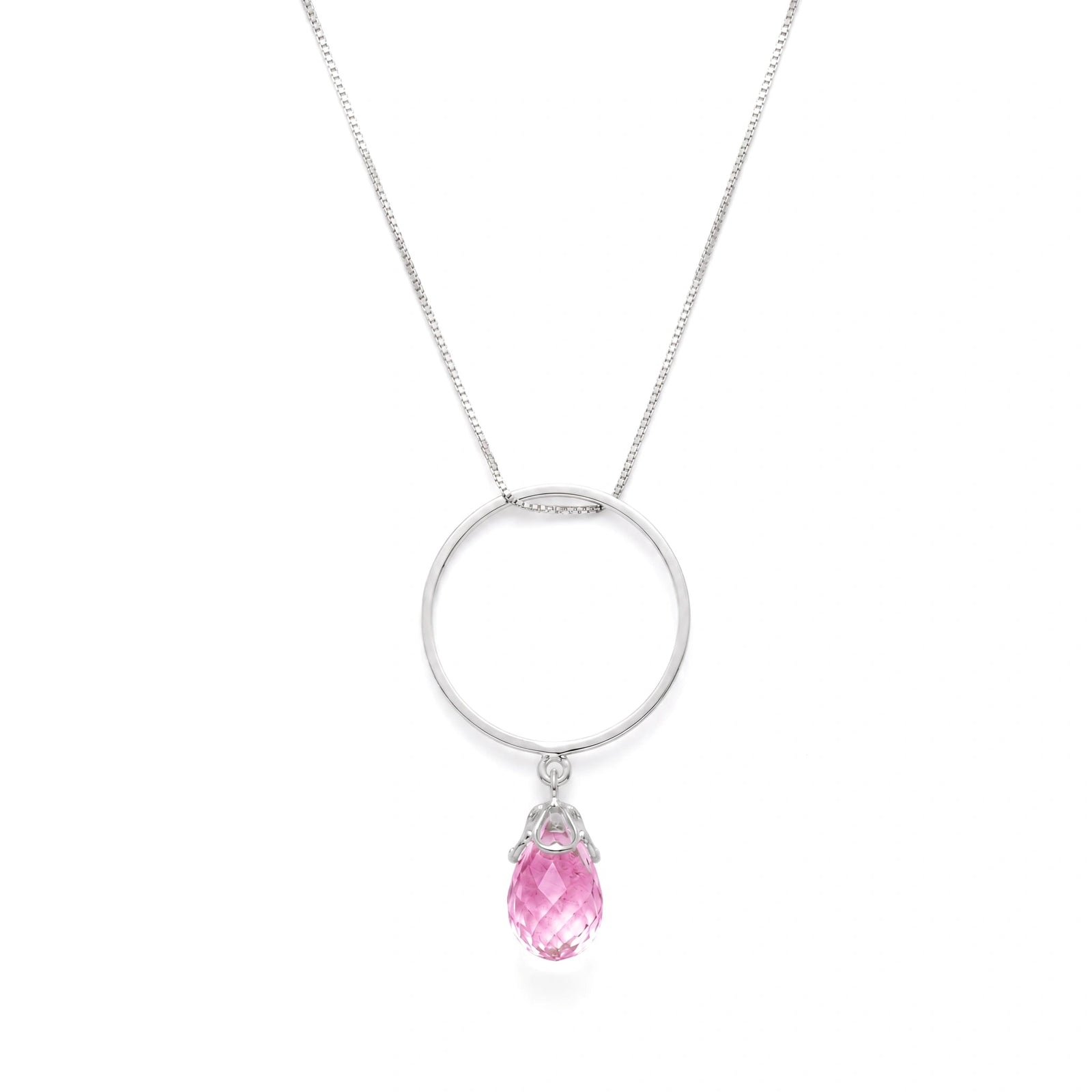 White Gold Pink Topaz — Ardenia