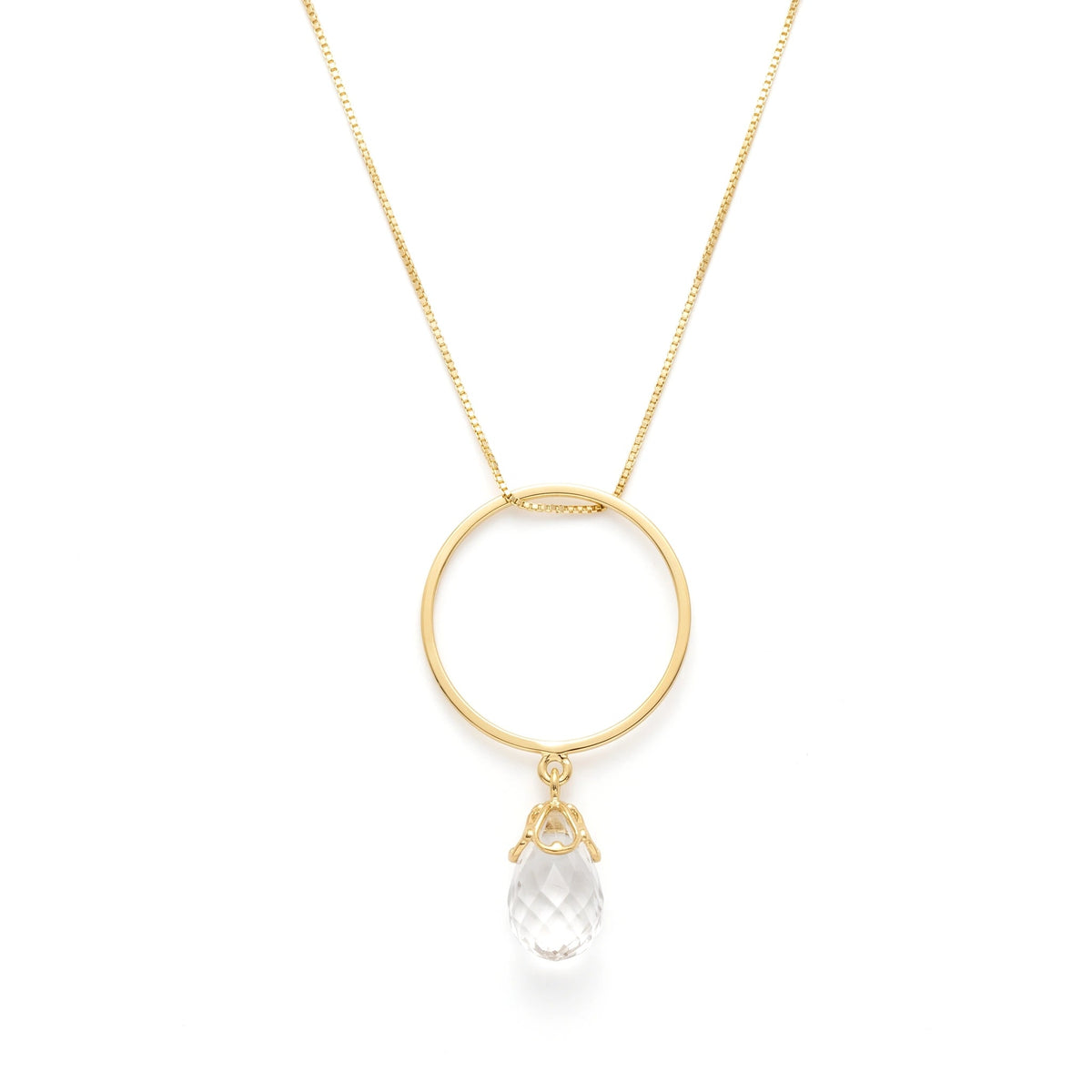 Yellow Gold White Topaz — Ardenia