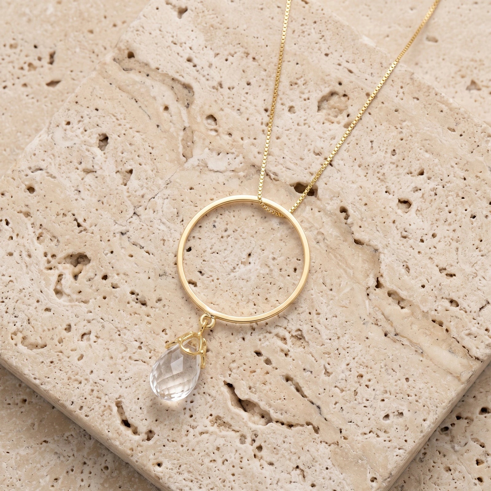Yellow Gold White Topaz — Ardenia