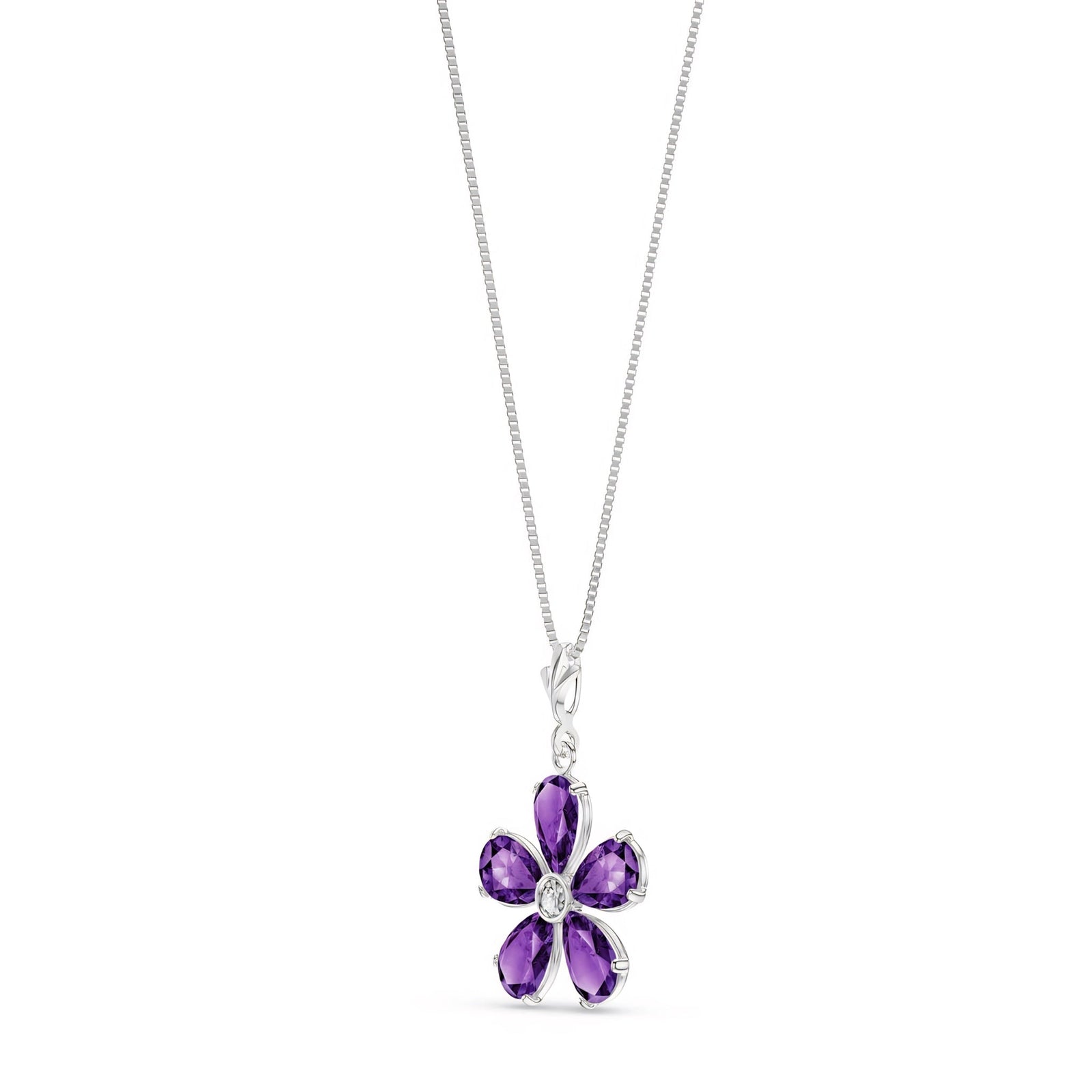 White Gold Radiance Necklace Peridot 10K — Felicita