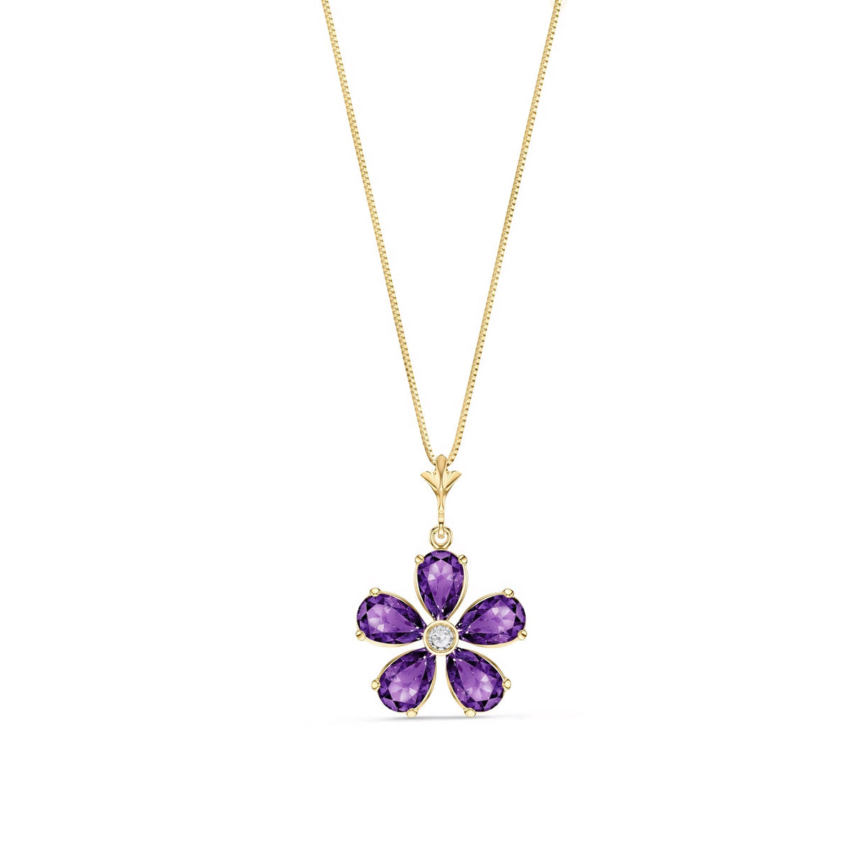 Yellow Gold Radiance Necklace Peridot 10K — Felicita