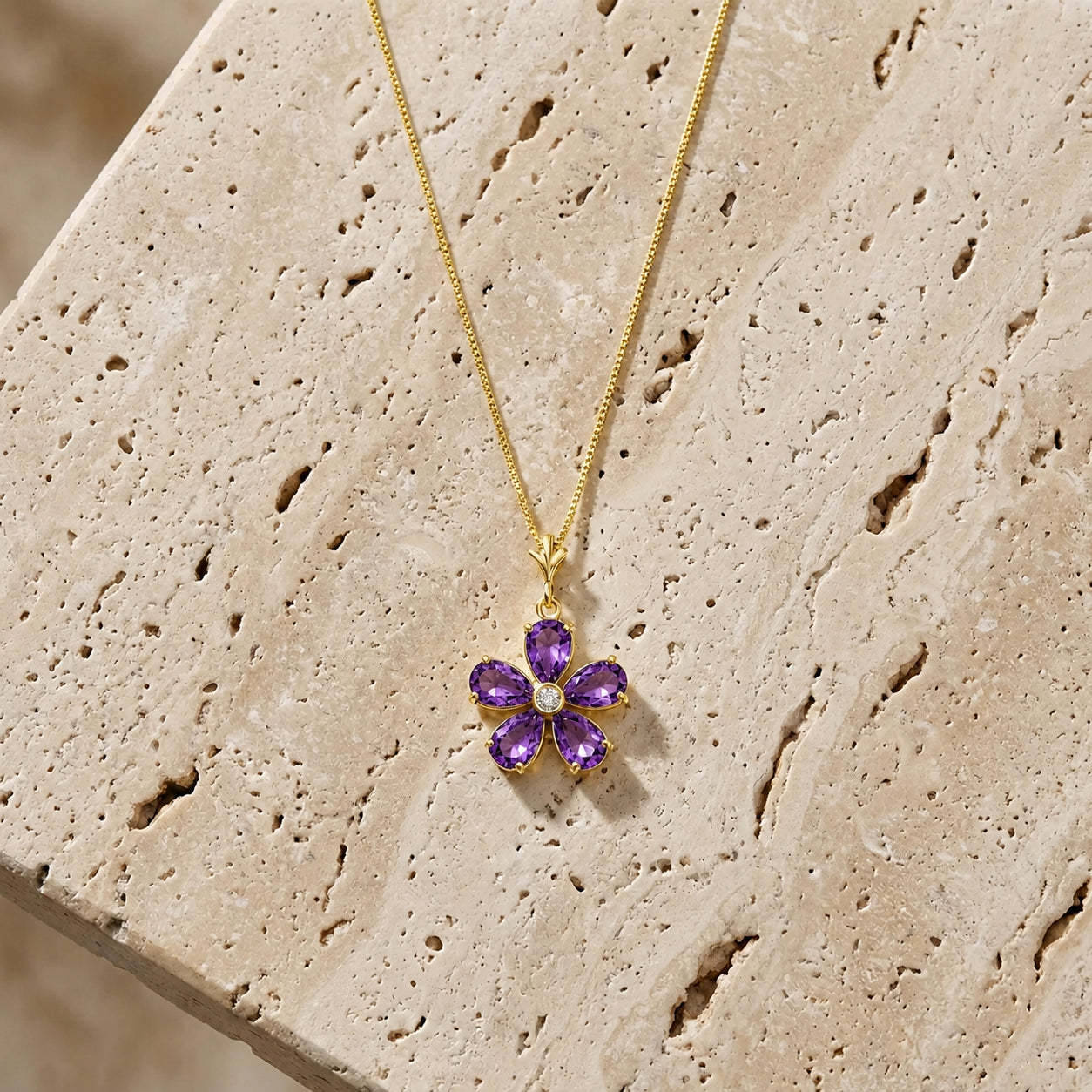 Yellow Gold Radiance Necklace Peridot 10K — Felicita