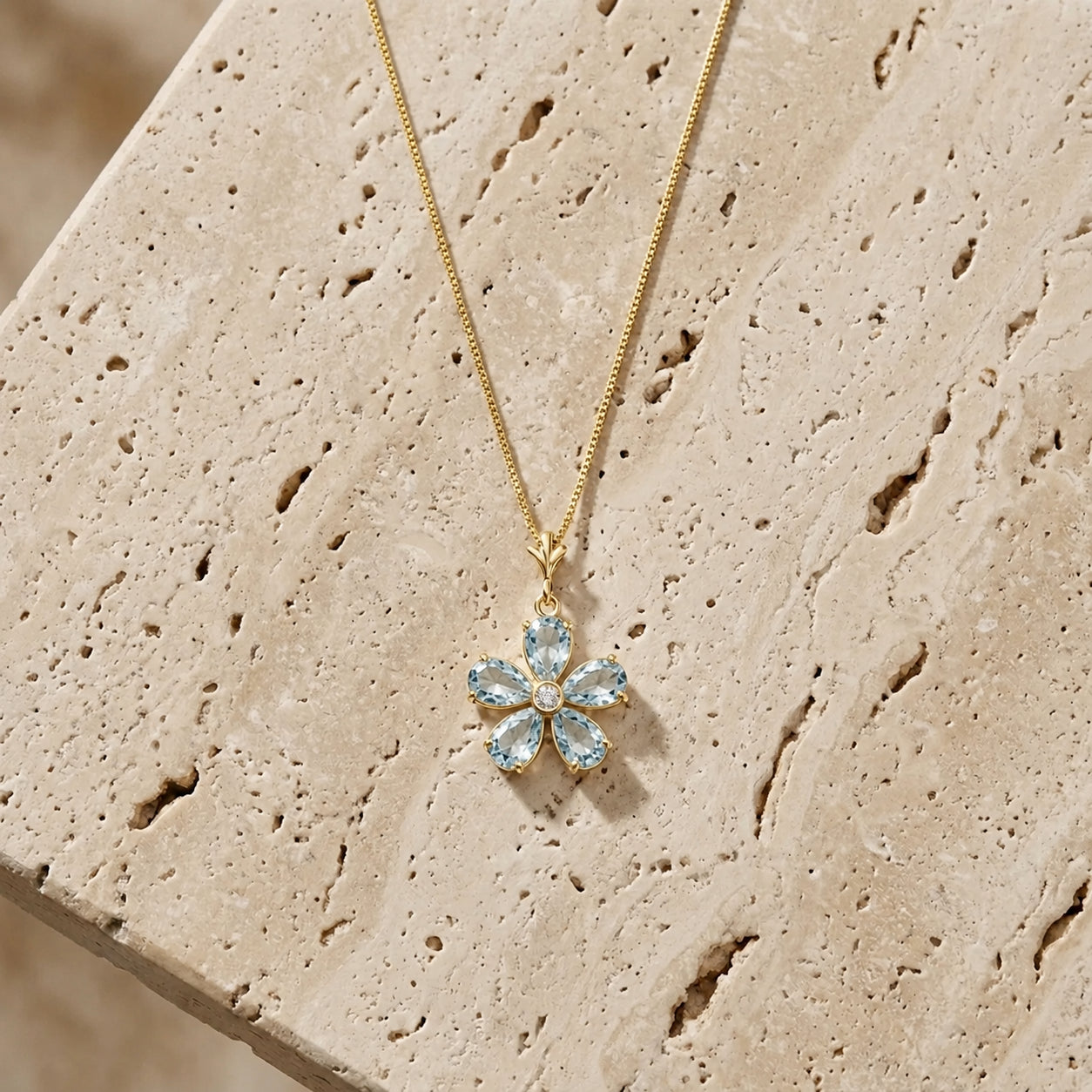 Yellow Gold Radiance Necklace Amethyst 10K — Felicita