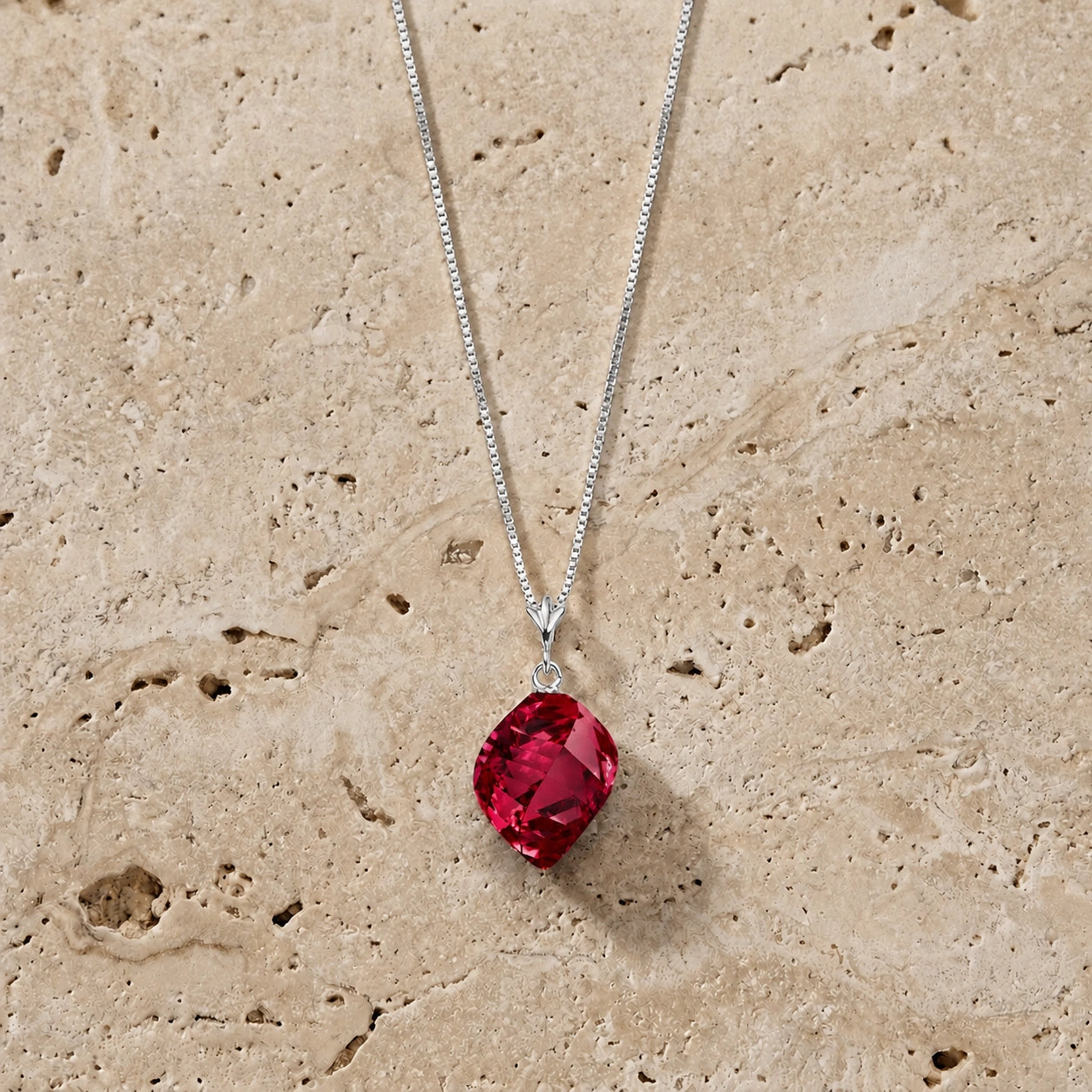 White Gold Ruby — Dionisia