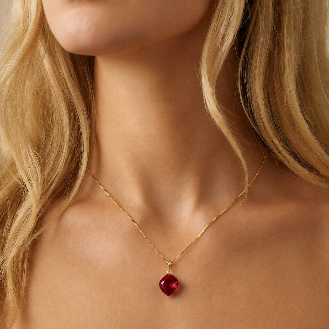 Yellow Gold Ruby — Dionisia