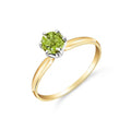 Yellow Gold Ring Diamond 10K — Sole