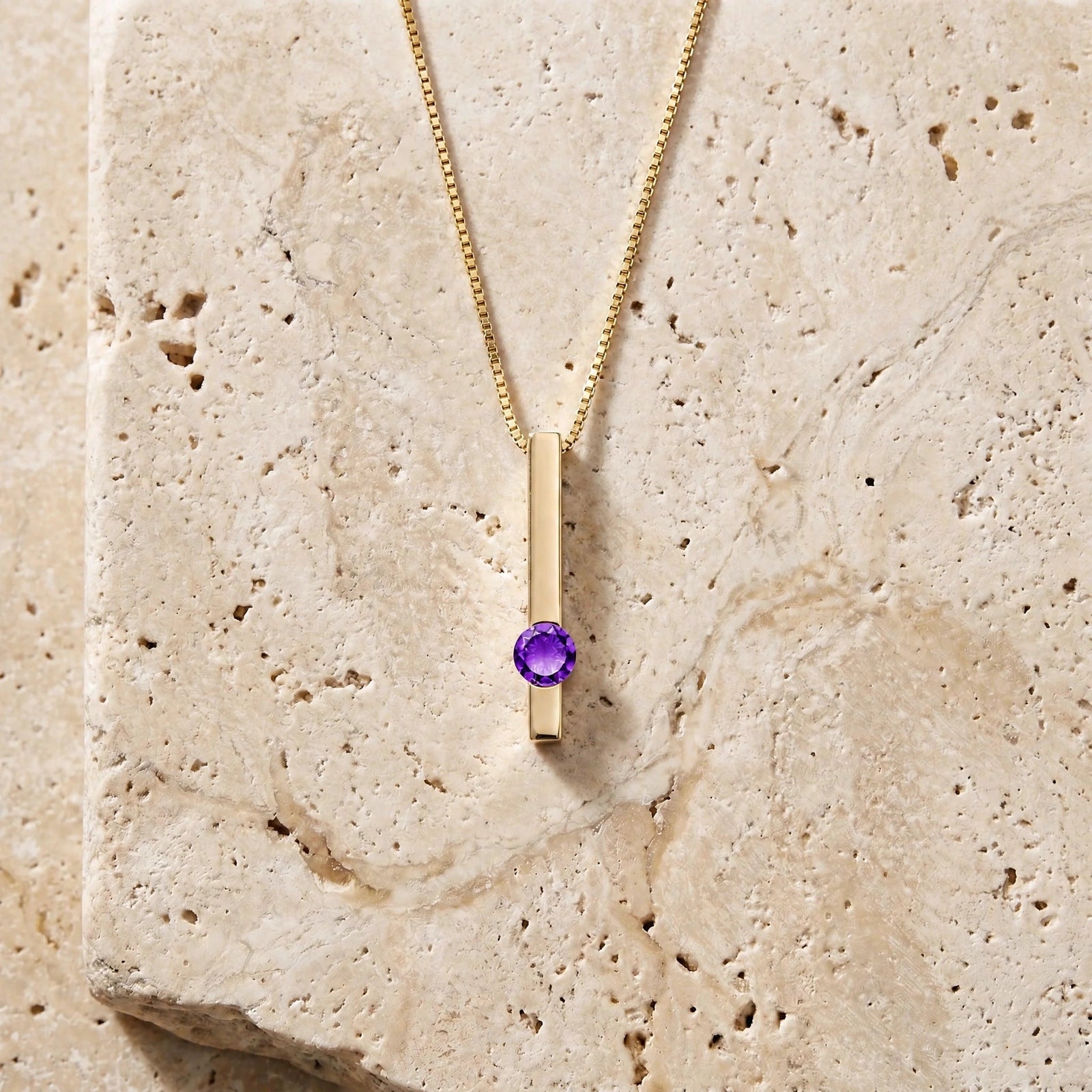 Yellow Gold Amethyst — Candelora