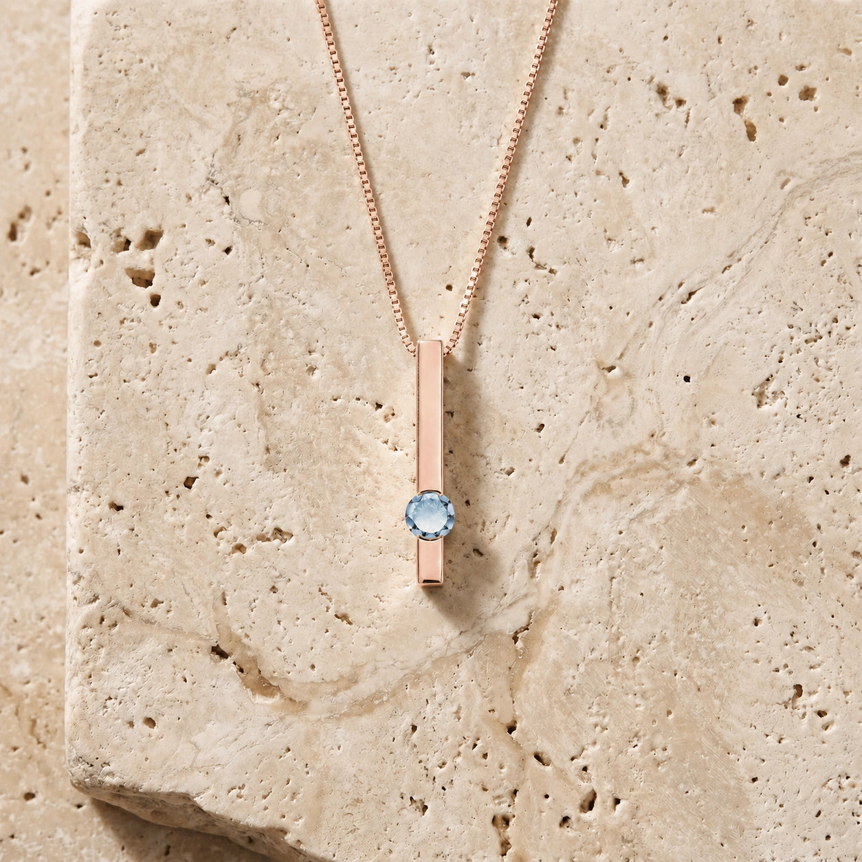 Rose Gold Aquamarine — Candelora