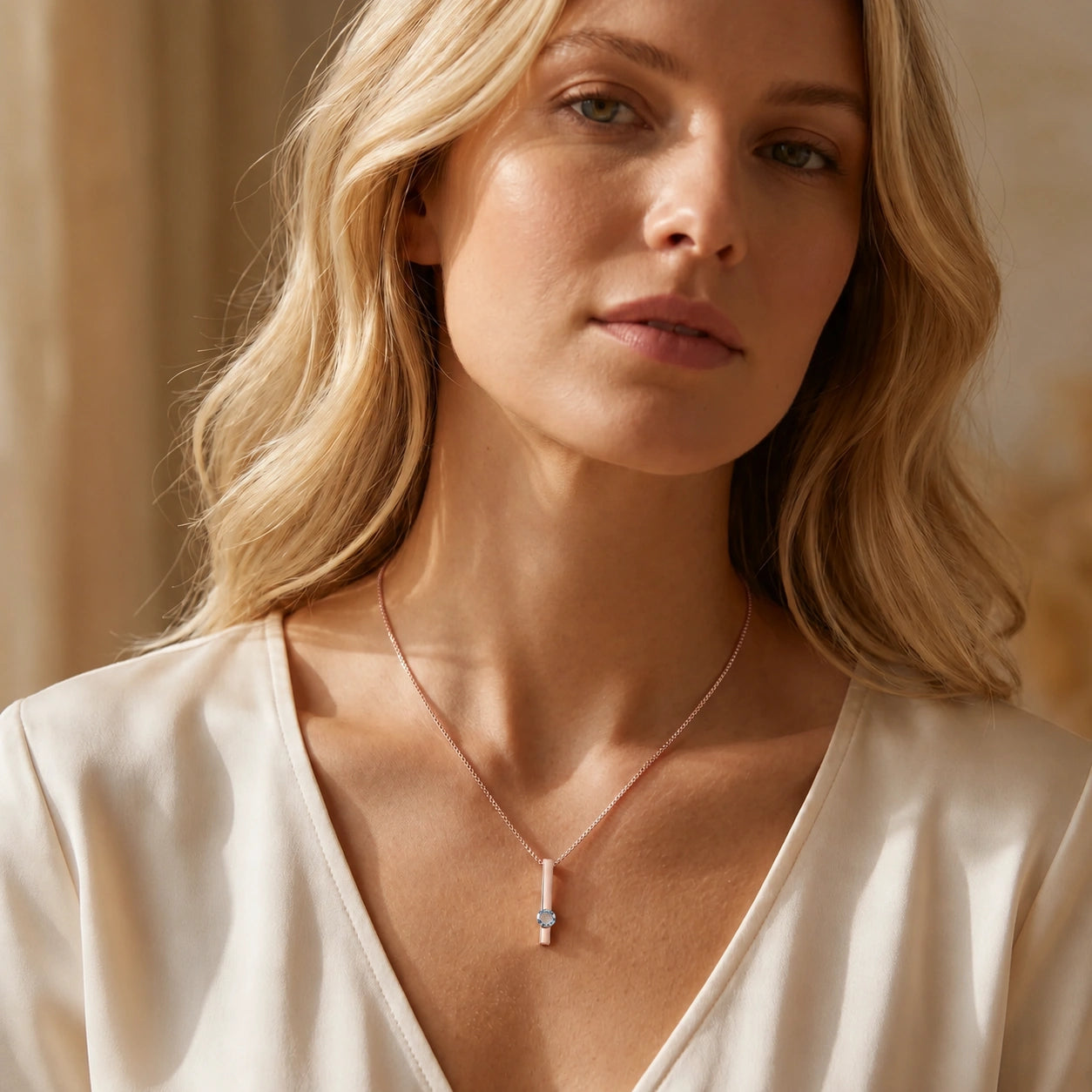 Rose Gold Aquamarine — Candelora