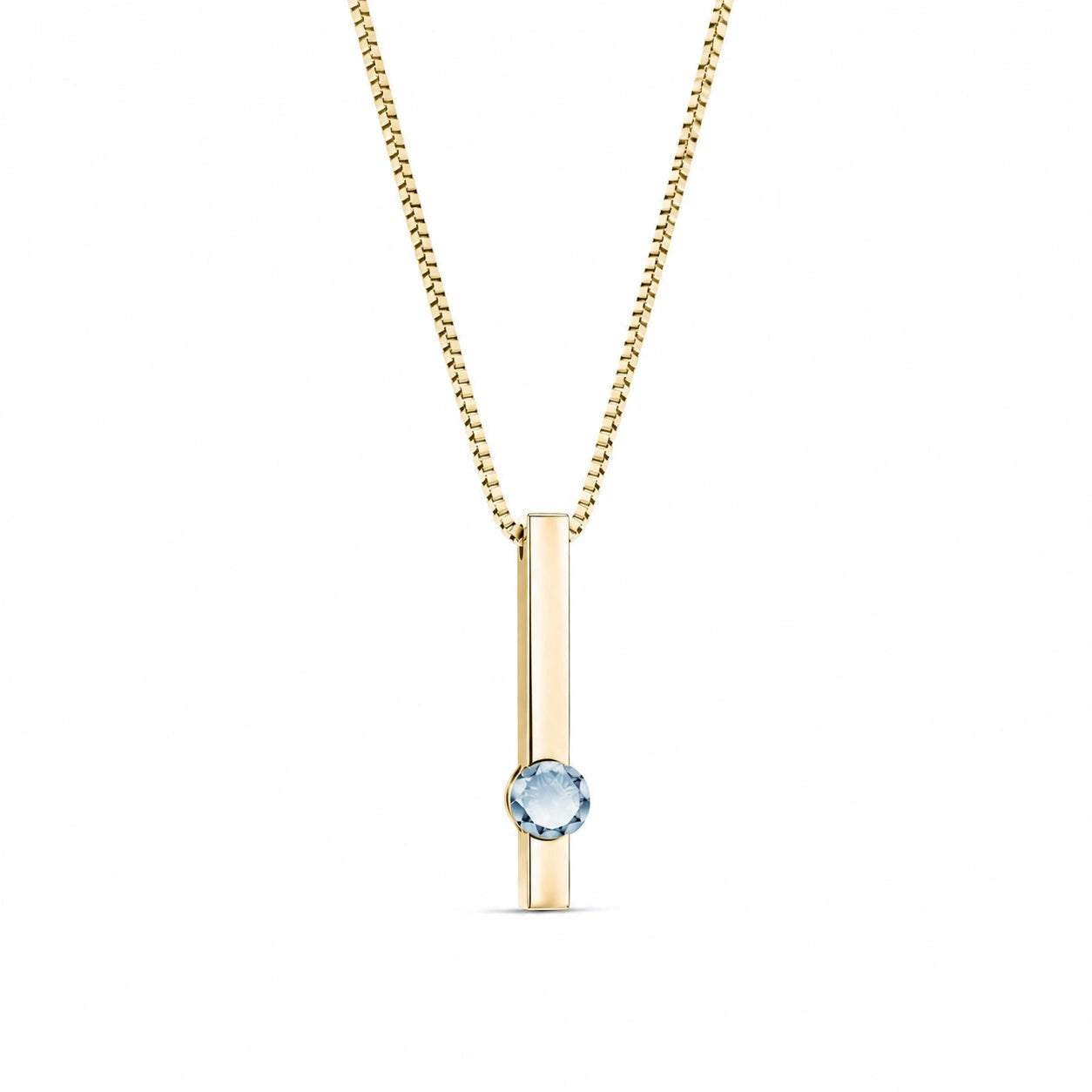 Yellow Gold Aquamarine — Candelora