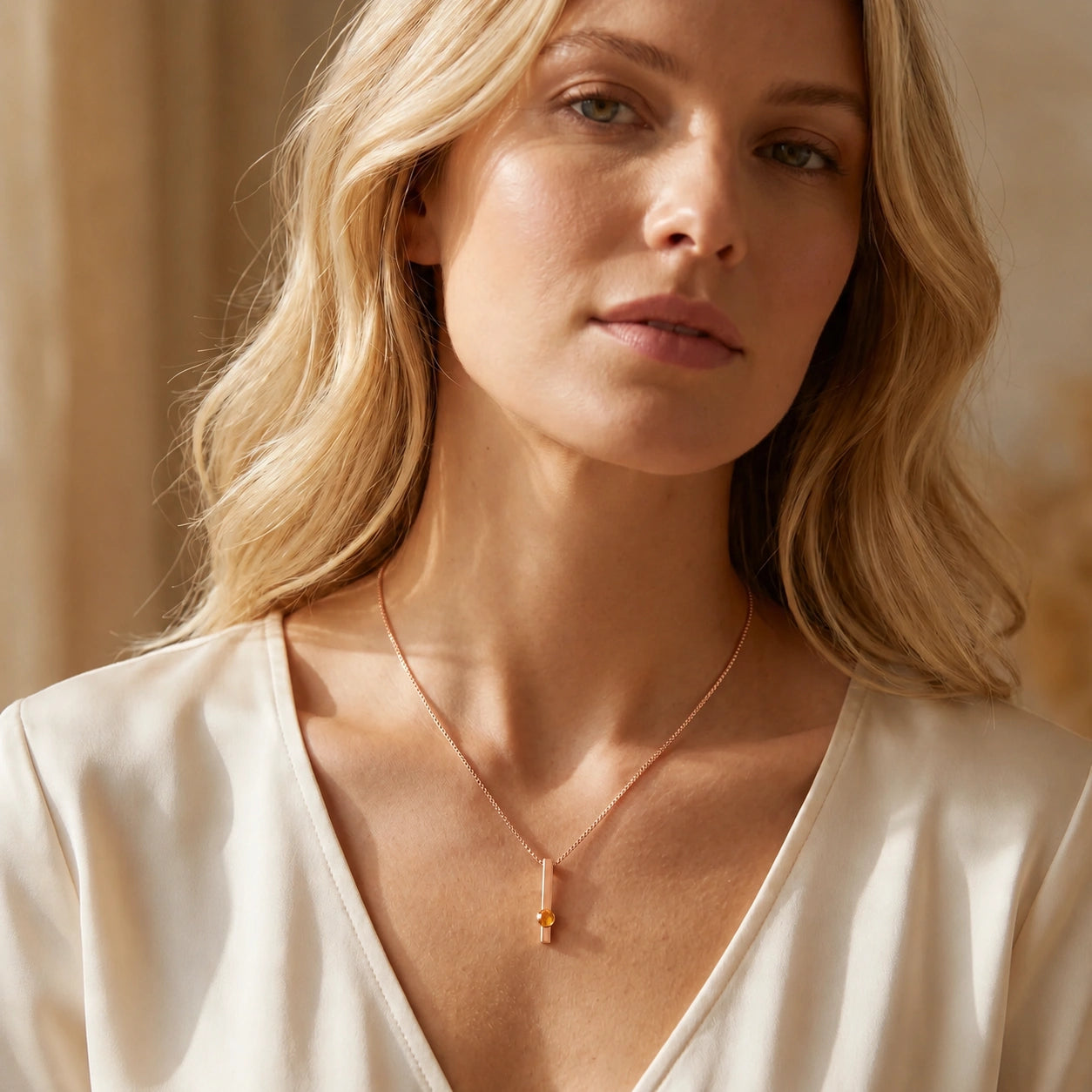 Rose Gold Citrine — Candelora